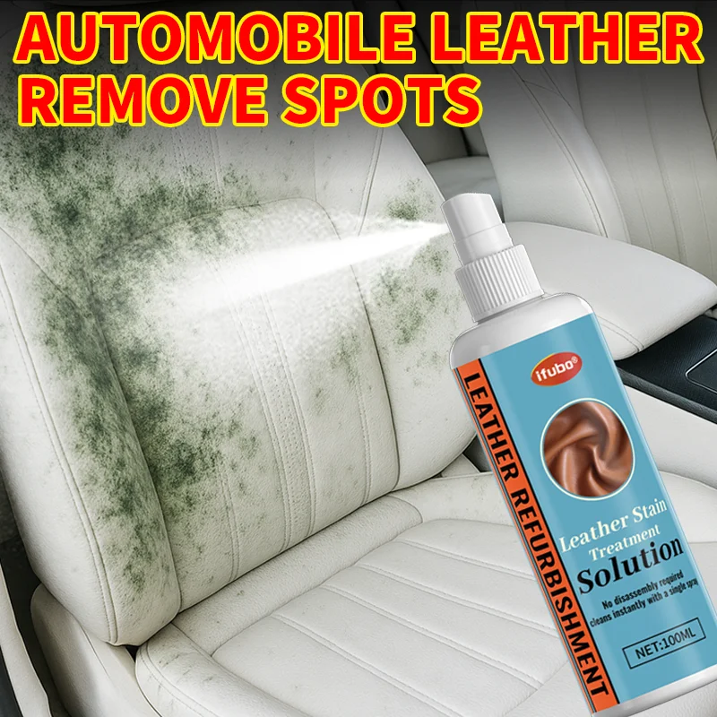 Средство для удаления пятен с кожи IFUBO, 100 мл, очиститель пятен от плесени для салона автомобиля, обивки и автомобильных сидений
Средство для удаления пятен с кожи IFUBO, 100 мл, очиститель пятен от плесени для салона автомобиля, обивки и автомобильных сидений