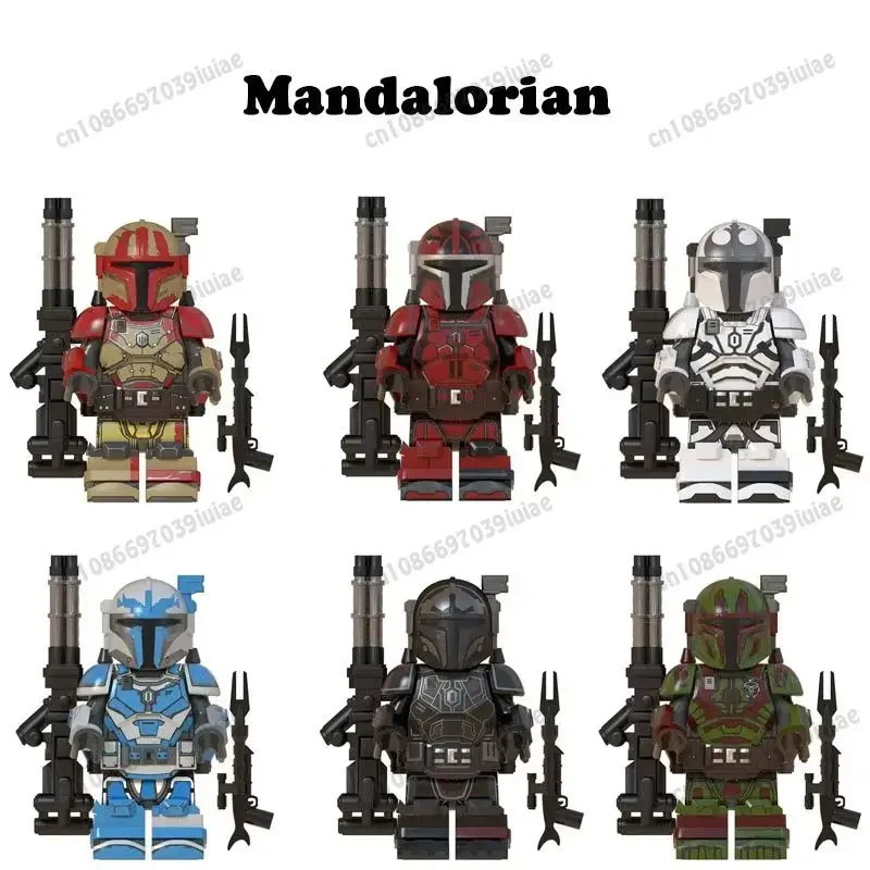Hot Toys STAR WARS Mandalorian Building Block Mini Robot Figure Toy Bricks Assembling Doll Building Blocks Birthday Present
Hot Toys STAR WARS Mandalorian Building Block Mini Robot Figure Toy Bricks Assembling Doll Building Blocks Birthday Present