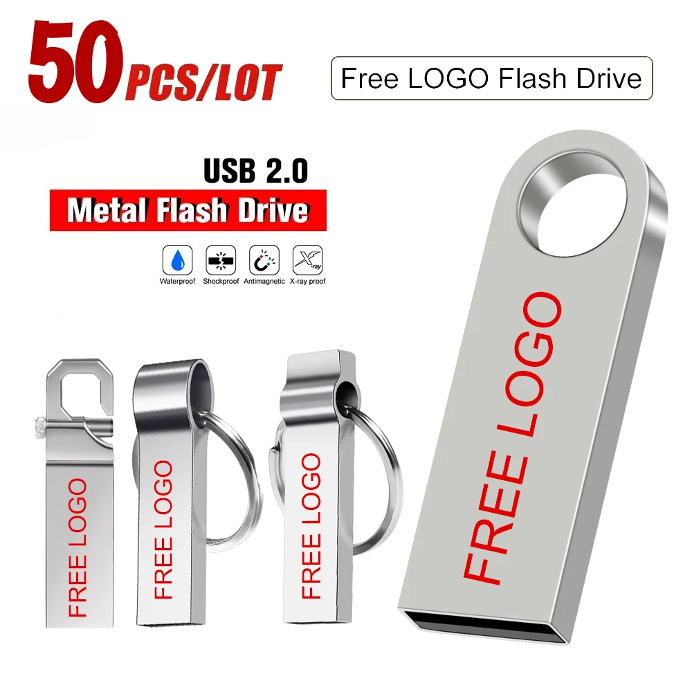 50Pcs/lot USB Pen Drive 128Gb Memory Stick 32Gb Metal USB Flash Drive 64Gb Pendrive 16Gb 8GB Usb Stick Free Custom logo
50Pcs/lot USB Pen Drive 128Gb Memory Stick 32Gb Metal USB Flash Drive 64Gb Pendrive 16Gb 8GB Usb Stick Free Custom logo