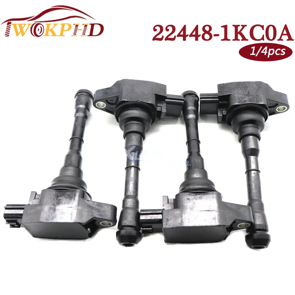 Ignition Coil Replacement for Nissan Juke Sentra Rogue Sport 1.6L 2011-2019 22448-1KC0A 224481KC0A 22448 1KC0A
Ignition Coil Replacement for Nissan Juke Sentra Rogue Sport 1.6L 2011-2019 22448-1KC0A 224481KC0A 22448 1KC0A