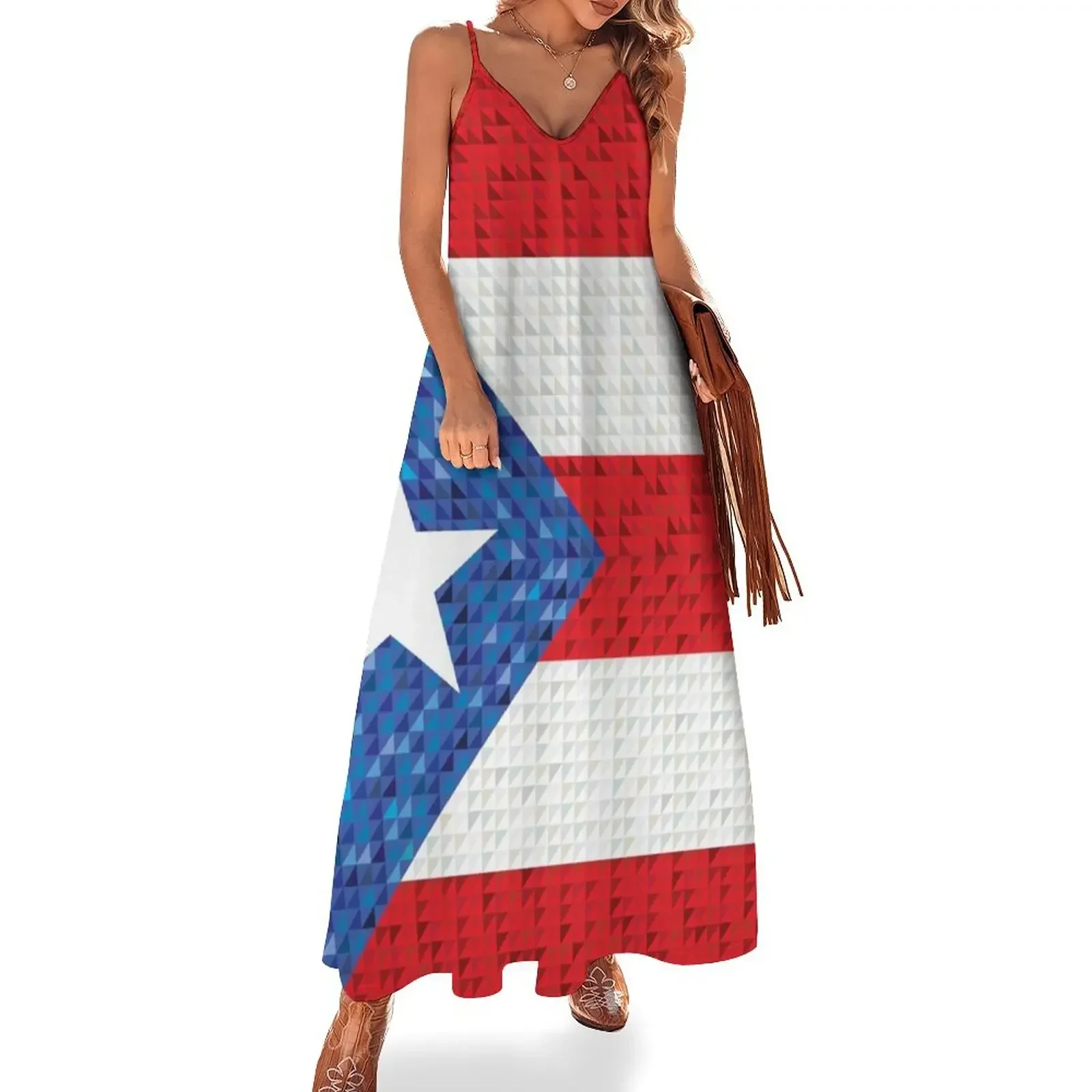 Puerto Rico Flag Sleeveless Dress festival outfit women Women's summer skirt dresses korean style beach outfits for women Dress
Puerto Rico Flag Sleeveless Dress festival outfit women Women's summer skirt dresses korean style beach outfits for women Dress