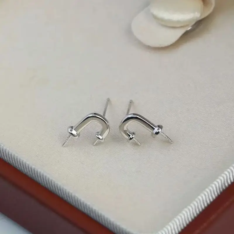 S925 Sterling Silver Pearl Earring Settings DIY Jewelry Making Supplies Blank Earring Posts for Handcrafted Accessories No Pearl
S925 Sterling Silver Pearl Earring Settings DIY Jewelry Making Supplies Blank Earring Posts for Handcrafted Accessories No Pearl