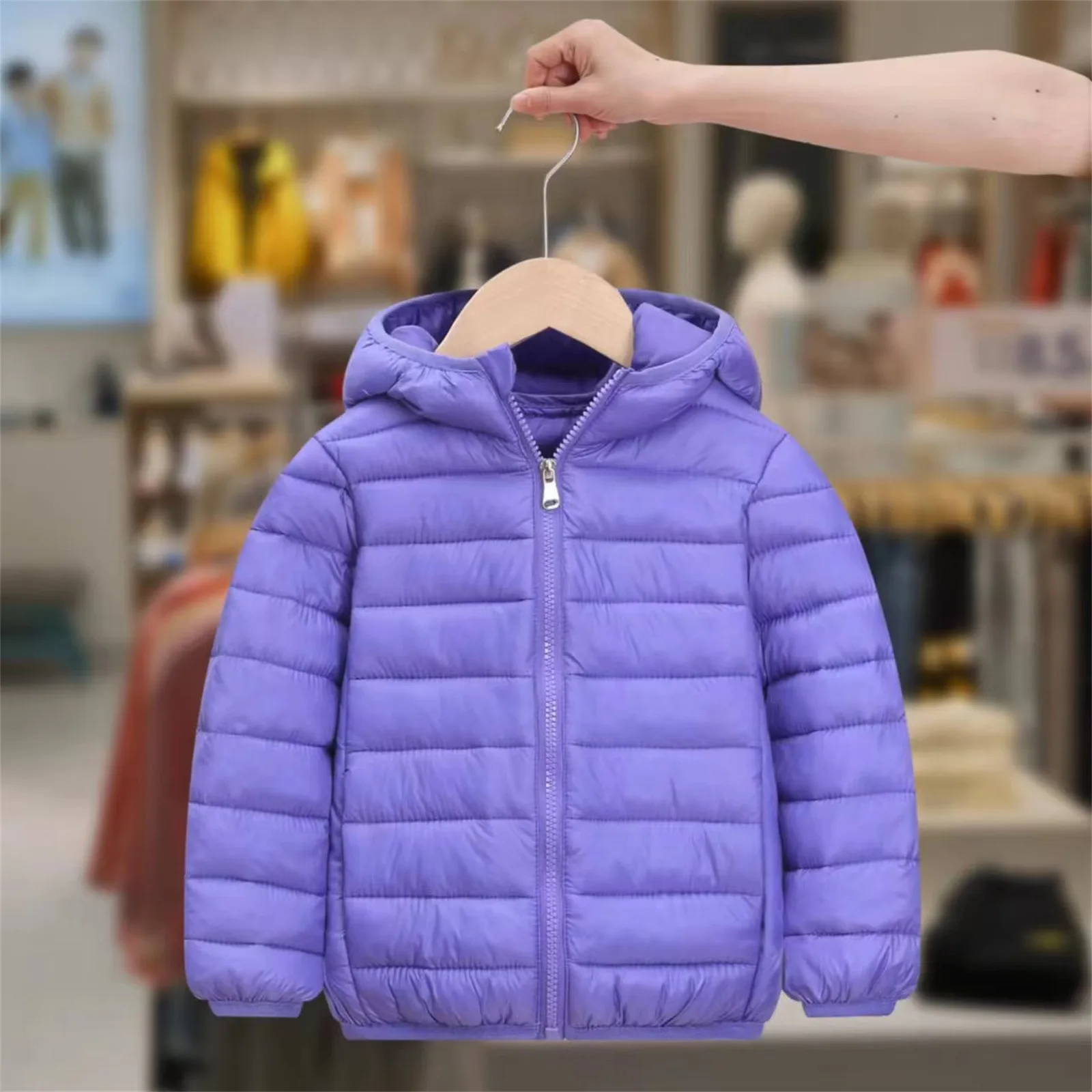2024 Autumn Winter Outerwear Children Light Thin Down Cotton Jacket Baby Boys Girls Hooded Coat Kids Solid Color Down & Parkas
2024 Autumn Winter Outerwear Children Light Thin Down Cotton Jacket Baby Boys Girls Hooded Coat Kids Solid Color Down & Parkas