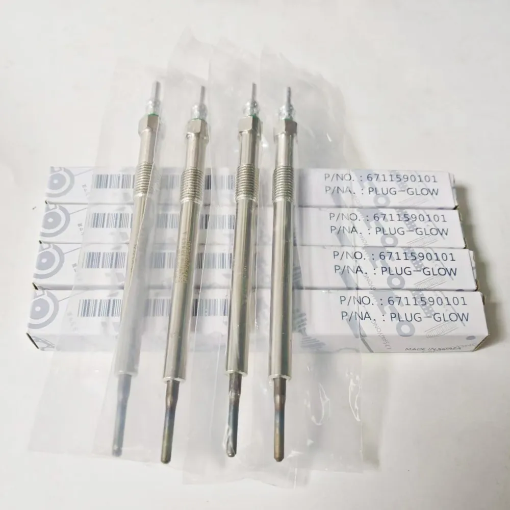 4PCS GENUINE FOR SSANGYONG ACTYON SPORTS ACTYON KORANDO C RODIUSCOD 2.0 L TD GLOW PLUG SET 6711590101
4PCS GENUINE FOR SSANGYONG ACTYON SPORTS ACTYON KORANDO C RODIUSCOD 2.0 L TD GLOW PLUG SET 6711590101