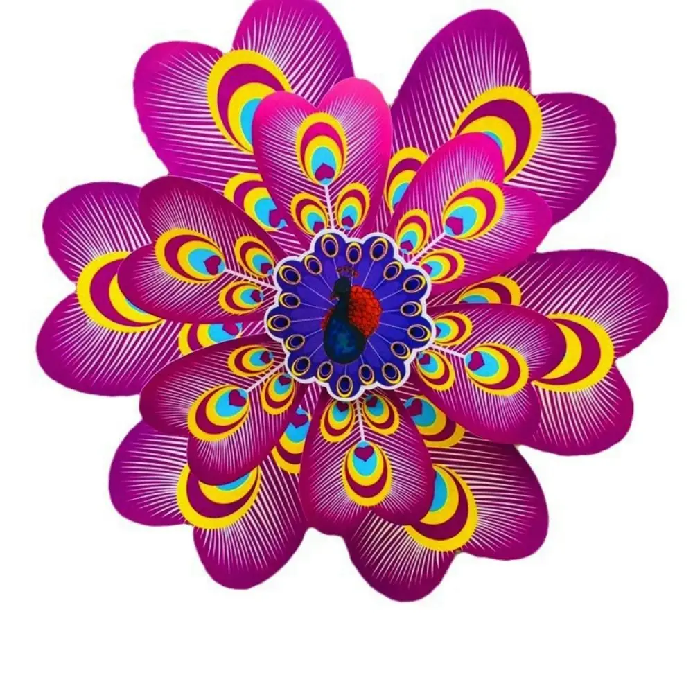 Multistyles Peacock Windmill PVC Diameter 38cm Rotating Wind Spinner Double Layered Large Turntable Standing Lawn Flower
Multistyles Peacock Windmill PVC Diameter 38cm Rotating Wind Spinner Double Layered Large Turntable Standing Lawn Flower