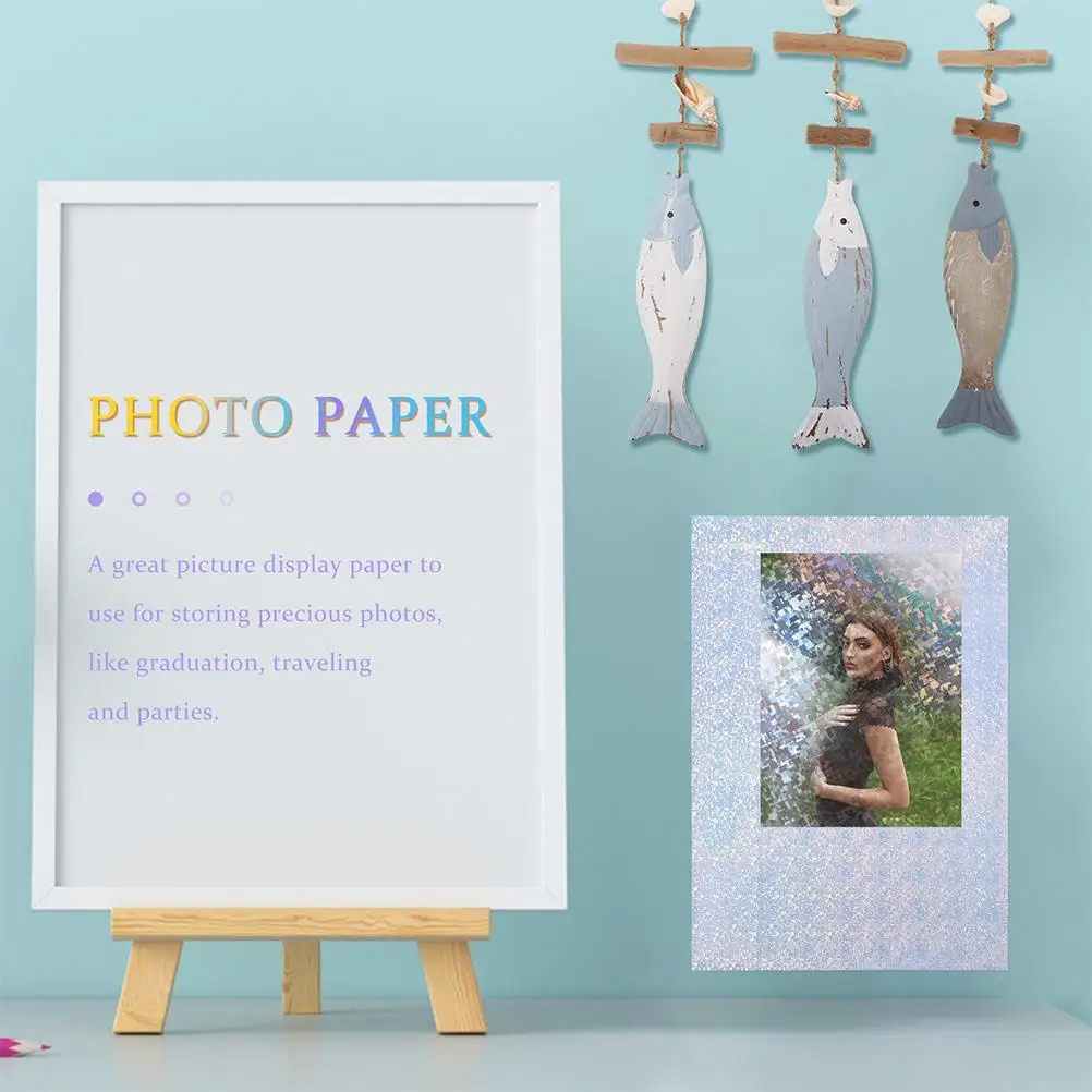 10 Sheets Waterproof Photo Paper Glossy Rainbow Printing Sticker Picture Smooth Flat Clear Long Service Life Easy
10 Sheets Waterproof Photo Paper Glossy Rainbow Printing Sticker Picture Smooth Flat Clear Long Service Life Easy