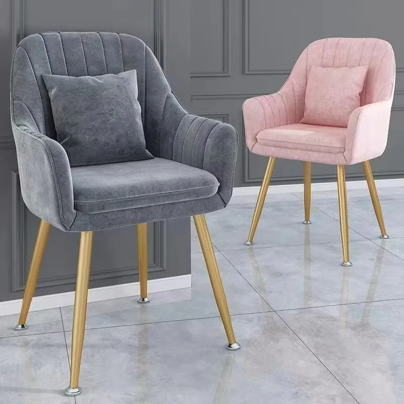 Modern Furniture Velvet Dining Chair Fabric Nordic Velvet Upholstered Dining Chair Metal Legs
Modern Furniture Velvet Dining Chair Fabric Nordic Velvet Upholstered Dining Chair Metal Legs