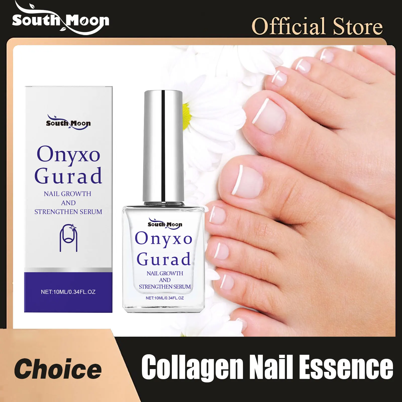 South Moon Collagen Nails Care Essence Reduce Cuticle Agnail Prevent Repairing Damaged Nutrition Dryness Nail Nourishing Serums
South Moon Collagen Nails Care Essence Reduce Cuticle Agnail Prevent Repairing Damaged Nutrition Dryness Nail Nourishing Serums