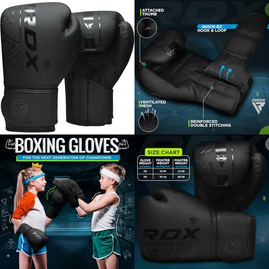 Boxing Gloves Sparring and Muay Thai Maya Hide Leather, Kara Patent Pending Junior Training Mitt for Kickboxing, Punching Bag,
Boxing Gloves Sparring and Muay Thai Maya Hide Leather, Kara Patent Pending Junior Training Mitt for Kickboxing, Punching Bag,