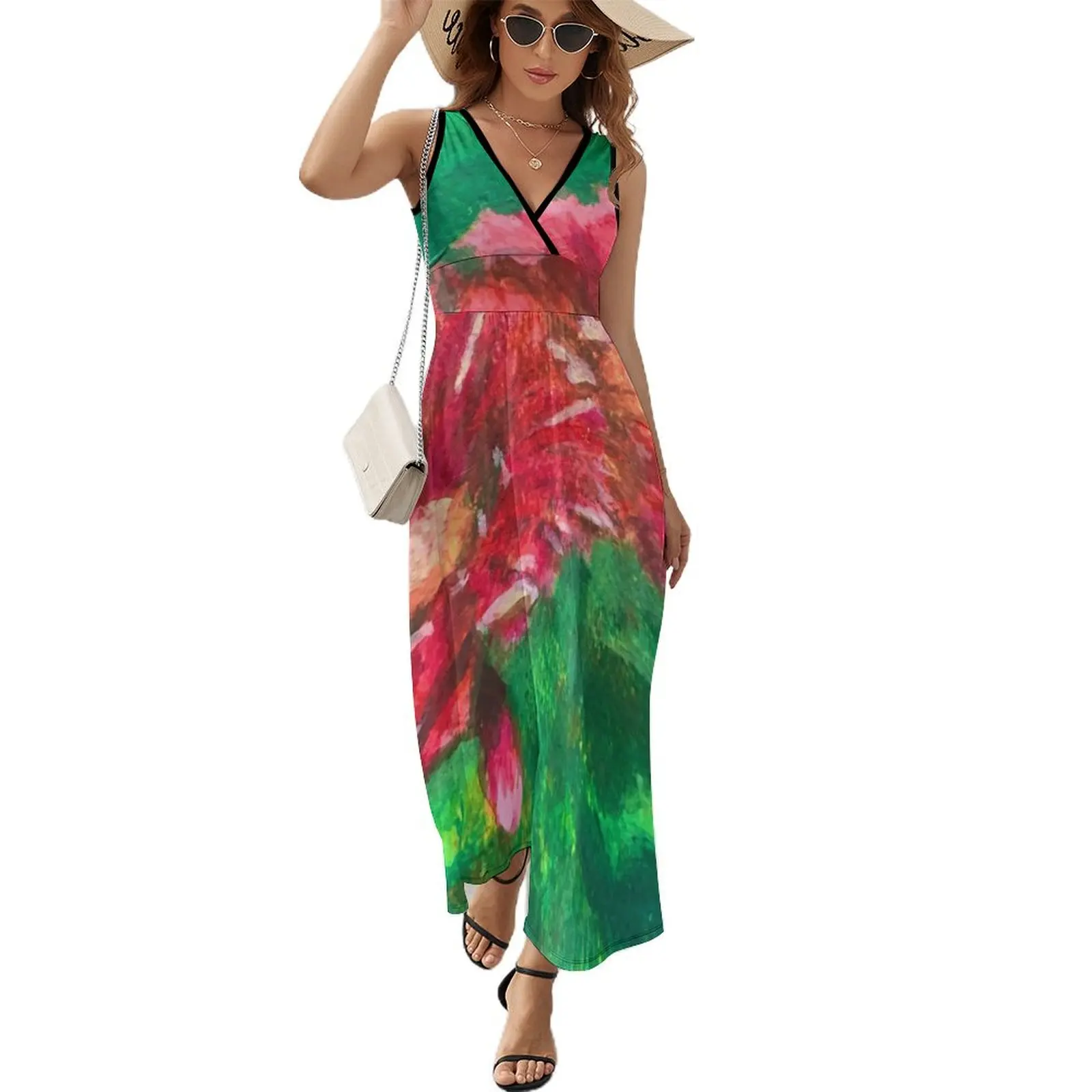 Flowers Sleeveless Dress dress women summer summer dress woman 2024 women's elegant loose dresses
Flowers Sleeveless Dress dress women summer summer dress woman 2024 women's elegant loose dresses