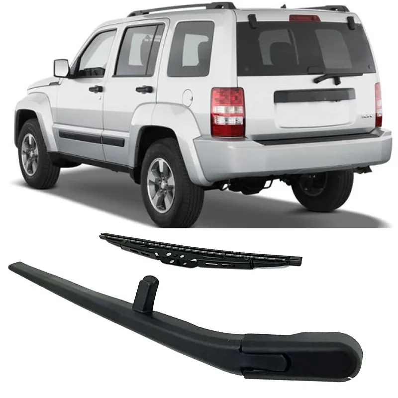 12" Rear windshield Wiper Blade And Arm For Jeep Liberty KK 2 MK2 2008 - 2012 Windscreen Window glass Car accessories
12" Rear windshield Wiper Blade And Arm For Jeep Liberty KK 2 MK2 2008 - 2012 Windscreen Window glass Car accessories