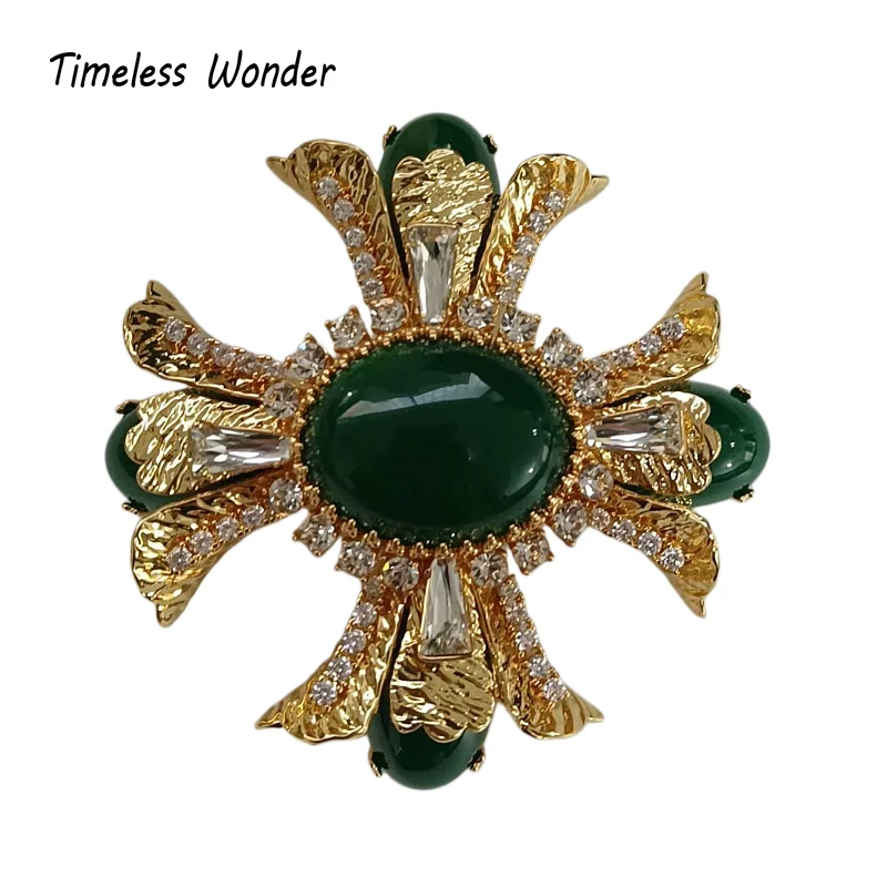 Timeless Wonder Fancy Crystal Zircon Geo Glass Brooch Pins for Women Designer Jewelry Top Vintage Gift Trendy Rare Art Deco 5283
Timeless Wonder Fancy Crystal Zircon Geo Glass Brooch Pins for Women Designer Jewelry Top Vintage Gift Trendy Rare Art Deco 5283