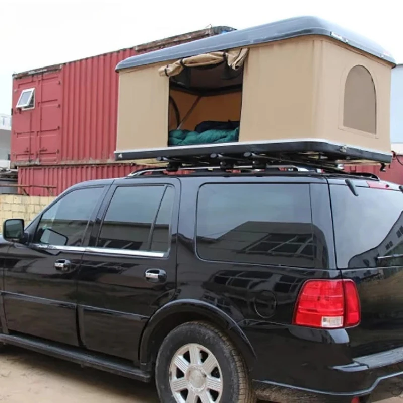 Waterproof Army Green Hard Shell Rooftop Tent, Ideal for Camping
Waterproof Army Green Hard Shell Rooftop Tent, Ideal for Camping