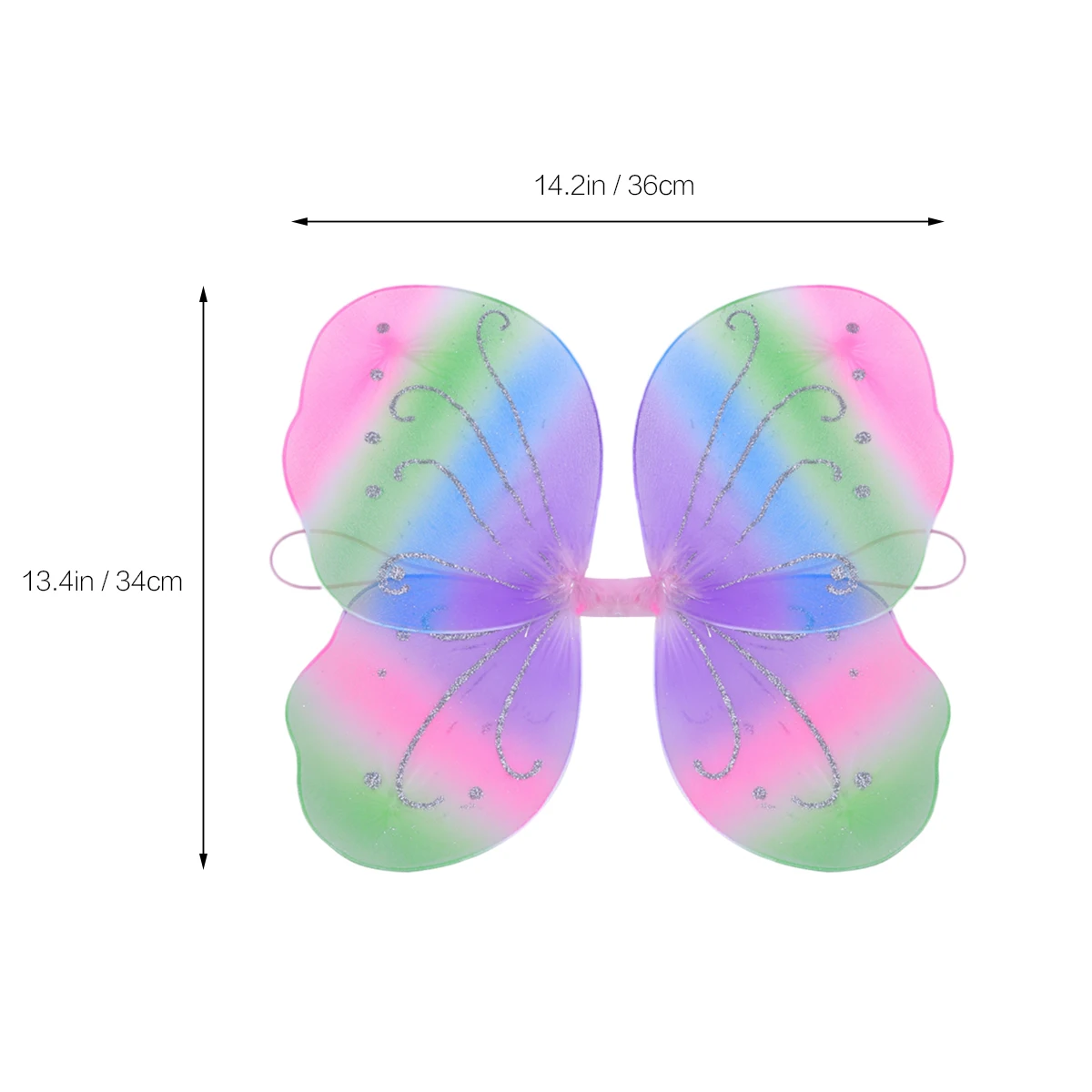 Butterfly Wing Props Kids Costume Princess Clothing for Girls Boys Multicolor Durable Comfortable Halloween Cosplay Party
Butterfly Wing Props Kids Costume Princess Clothing for Girls Boys Multicolor Durable Comfortable Halloween Cosplay Party