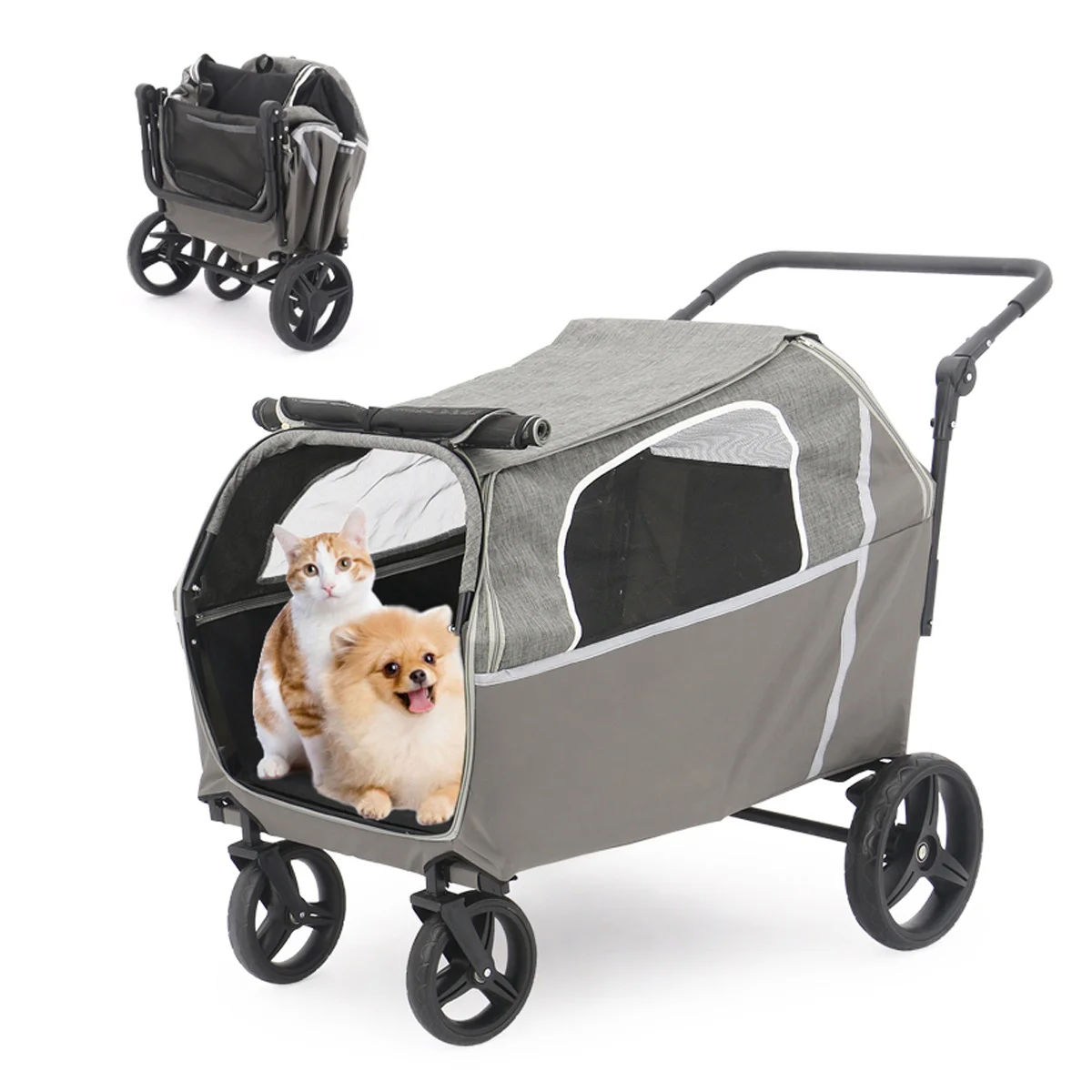 New Design Outdoor Travel Trolley Portable Garden Outdoor Cart for Pet Pet Stroller
New Design Outdoor Travel Trolley Portable Garden Outdoor Cart for Pet Pet Stroller