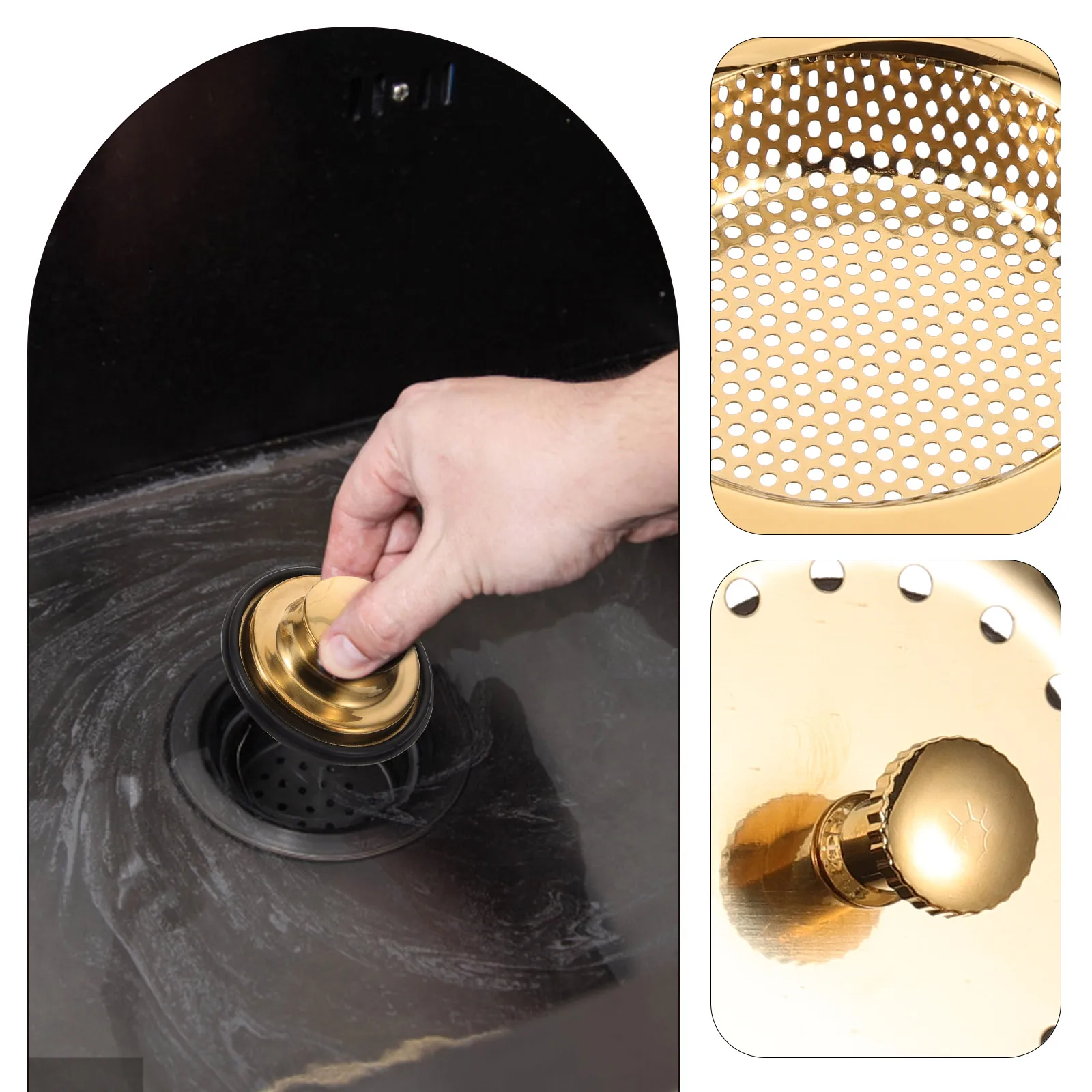 Dish Basin Drain Stopper Stainless Steel Kitchen Sink Strainer Drainer Sink Filter Basket Strainer Food Catcher
Dish Basin Drain Stopper Stainless Steel Kitchen Sink Strainer Drainer Sink Filter Basket Strainer Food Catcher