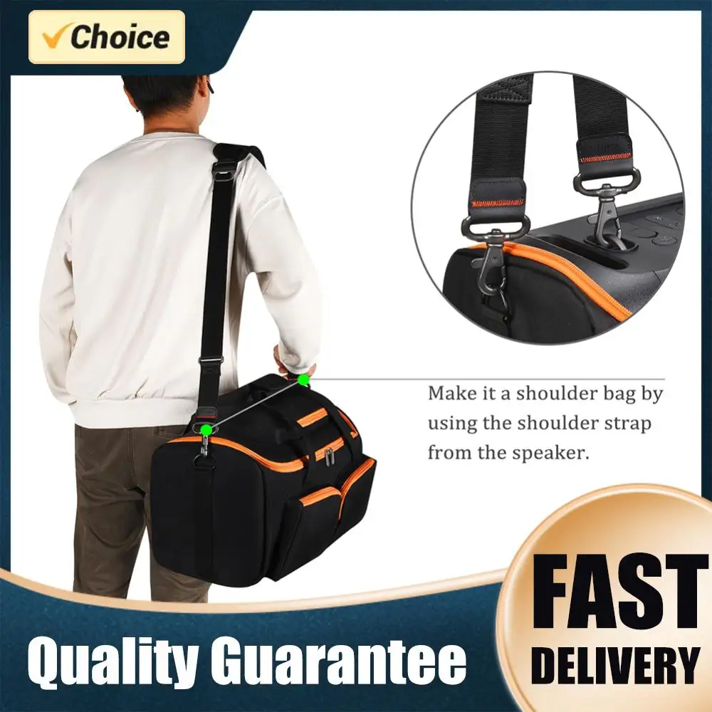 Universal Audio Storage Bag Multi Pocket Speaker Carry Case Shockproof Padded Storage Bags for PartyBox On-The-Go Essential
Universal Audio Storage Bag Multi Pocket Speaker Carry Case Shockproof Padded Storage Bags for PartyBox On-The-Go Essential