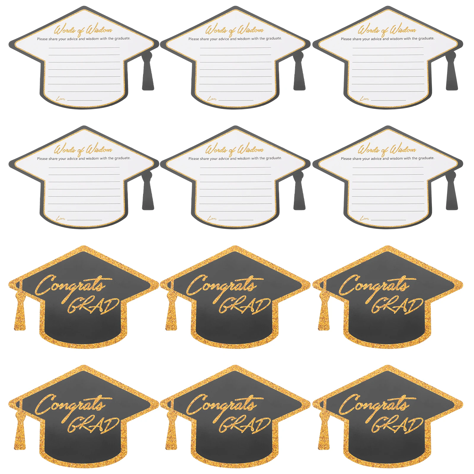 12 Pcs Doctor Hat Greeting Card Creative Graduation Cards Message Graduate Exquisite Paper Bride Congrats
12 Pcs Doctor Hat Greeting Card Creative Graduation Cards Message Graduate Exquisite Paper Bride Congrats