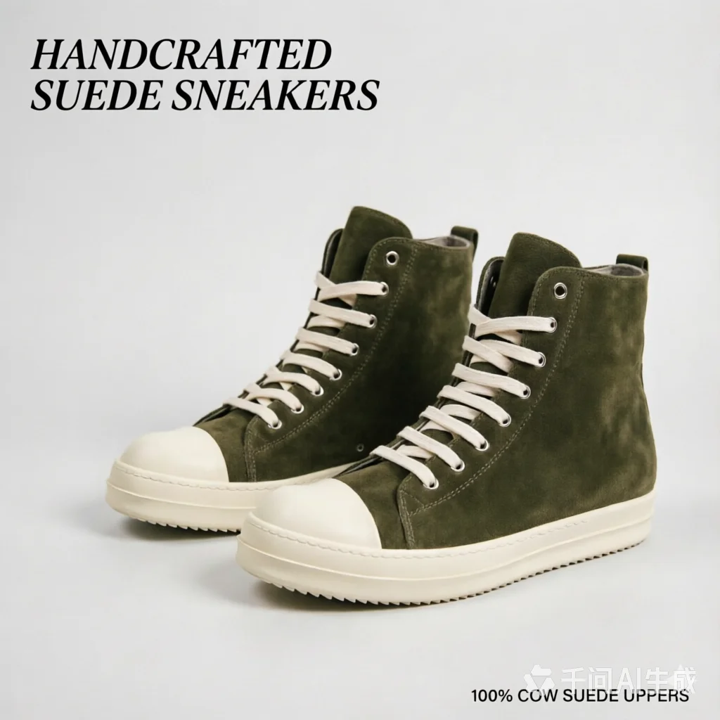 Men High Top Casual Shoes Hip-hop Retro Brown Suede Lace Up Women Thick Sole Increase Height Luxury Designer Flat Sneakers 3cm
Men High Top Casual Shoes Hip-hop Retro Brown Suede Lace Up Women Thick Sole Increase Height Luxury Designer Flat Sneakers 3cm