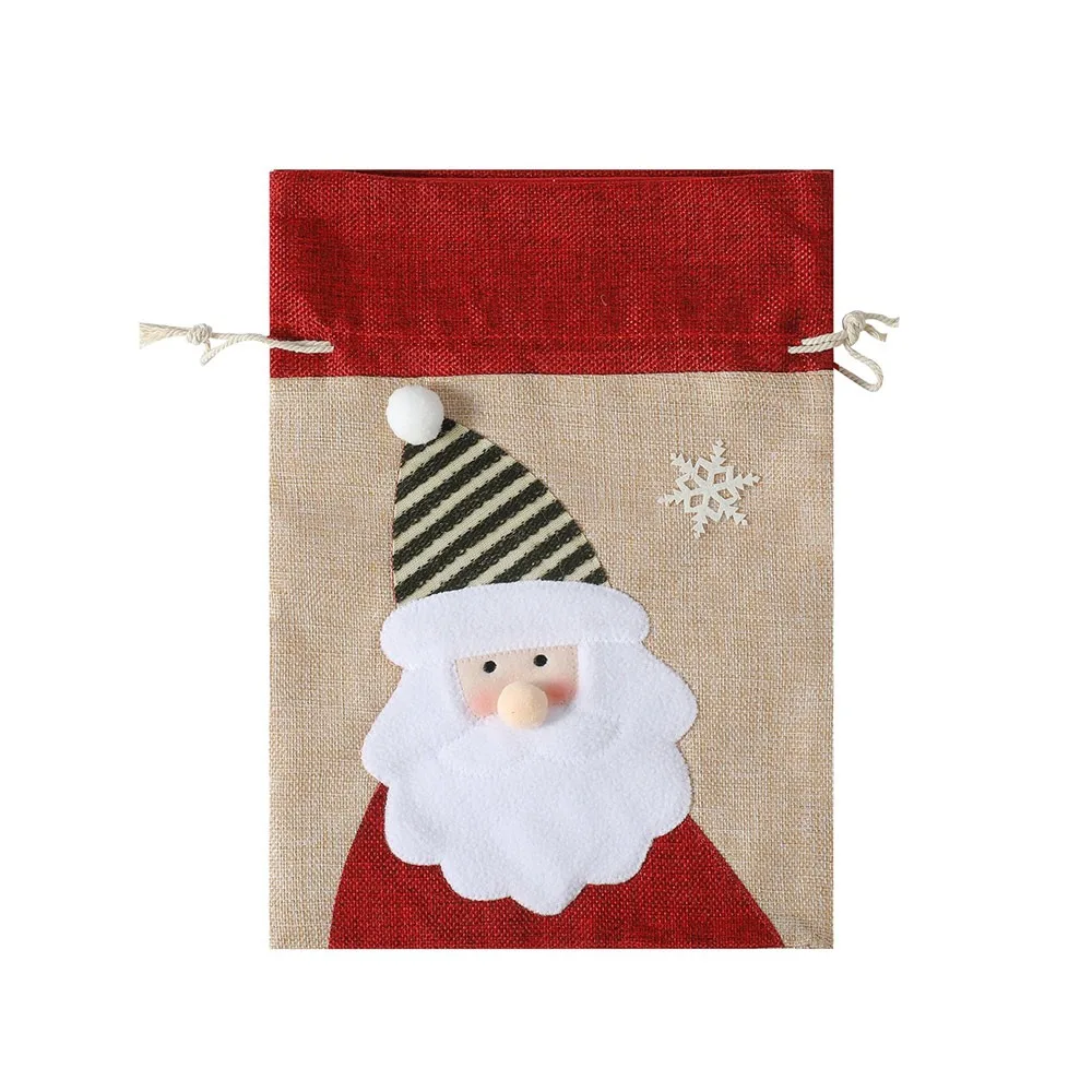 Cartoon Santa Snowman Deer Christmas Gift Bag Dimity Two Sizes Drawstring Wrapping Bag Multicolor Large Capacity Packaging Bag
Cartoon Santa Snowman Deer Christmas Gift Bag Dimity Two Sizes Drawstring Wrapping Bag Multicolor Large Capacity Packaging Bag