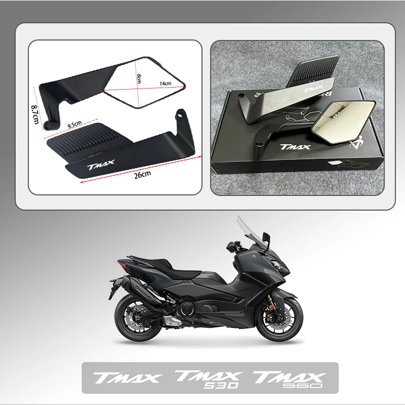 Motorcycle Folding Wind Wing Aluminum Alloy Side Rearview Mirror For Yamaha TMAX 530 Tmax 500 T-MAX 560 TMAX530 tmax560
Motorcycle Folding Wind Wing Aluminum Alloy Side Rearview Mirror For Yamaha TMAX 530 Tmax 500 T-MAX 560 TMAX530 tmax560