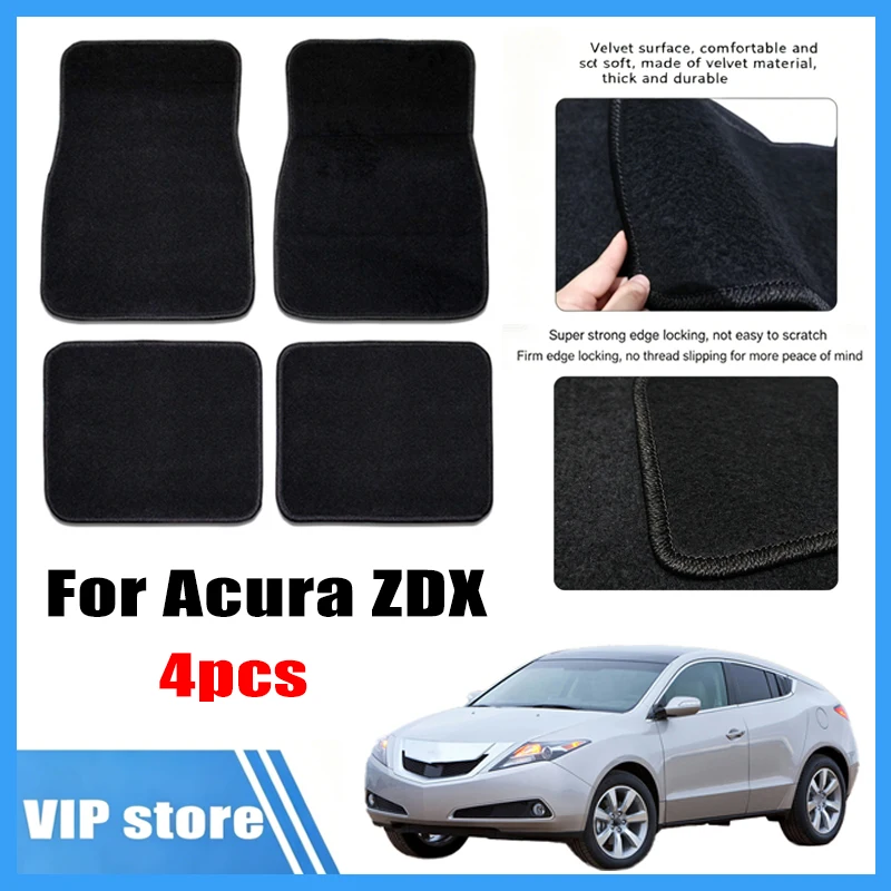 4pcs Car Floor Mats All-Weather Easy To Clean Durable Anti-Slip Interior Protection Floor Liners For Acura ZDX Car Accessories
4pcs Car Floor Mats All-Weather Easy To Clean Durable Anti-Slip Interior Protection Floor Liners For Acura ZDX Car Accessories