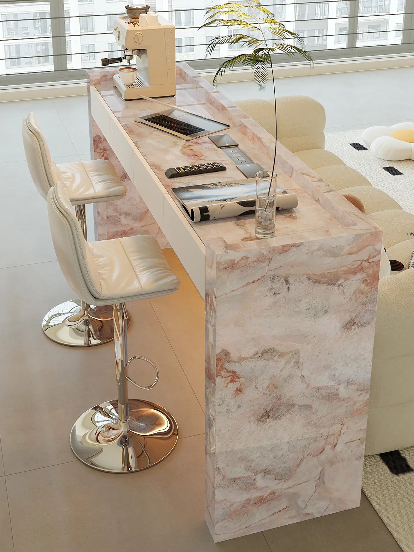 PYJ Cream Wind Slate Bar Table Household Living Room Partition Sofa Leisure Long Table
PYJ Cream Wind Slate Bar Table Household Living Room Partition Sofa Leisure Long Table