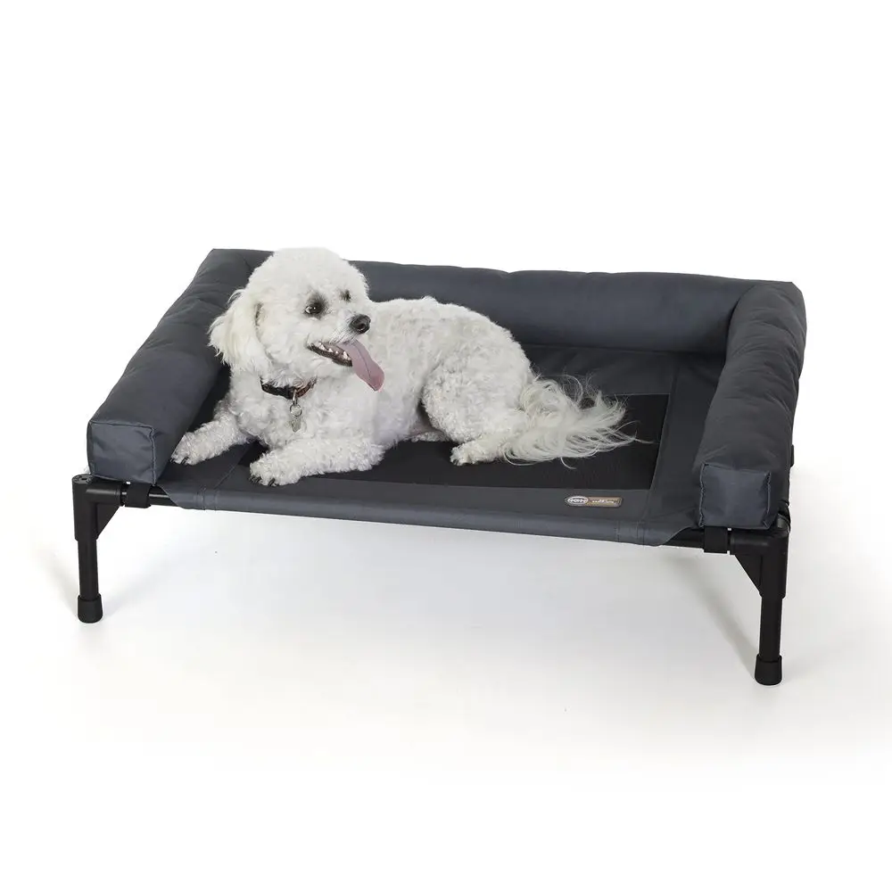 Лежанка-гамак для собак Bolster Dog Cot, охлаждающая, для дома и улицы, с приподнятой подставкой, со съемными моющимися бортиками и моющимся сетчатым чехлом, Rai
Лежанка-гамак для собак Bolster Dog Cot, охлаждающая, для дома и улицы, с приподнятой подставкой, со съемными моющимися бортиками и моющимся сетчатым чехлом, Rai