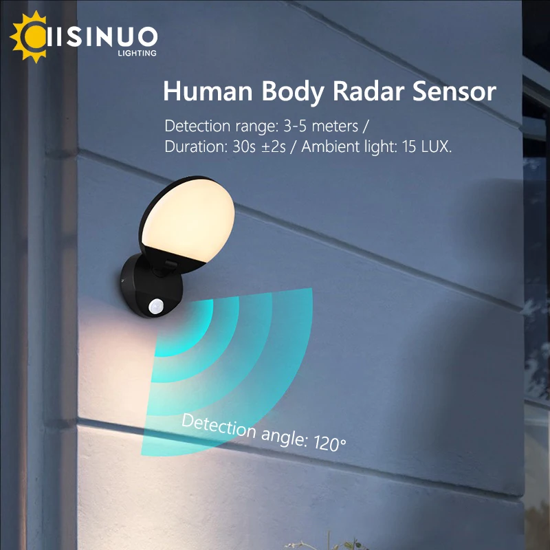 350° Rotating & Foldable LED Wall Light Outdoor Motion Sensor Lighting Auto On/Off for Garden Patio Balcony Pathway Villa Decora
350° Rotating & Foldable LED Wall Light Outdoor Motion Sensor Lighting Auto On/Off for Garden Patio Balcony Pathway Villa Decora