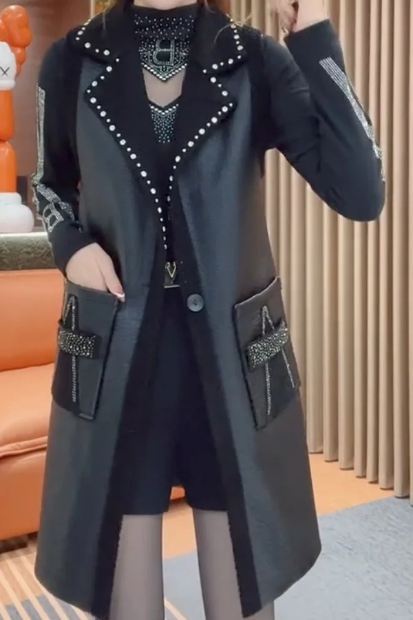 Cotton Vest Women's Loose Outerwear Autumn Winter Sleeveless Tank Top Jaet High Collar Zipper Closure Color Commuter Vest TS520
Cotton Vest Women's Loose Outerwear Autumn Winter Sleeveless Tank Top Jaet High Collar Zipper Closure Color Commuter Vest TS520