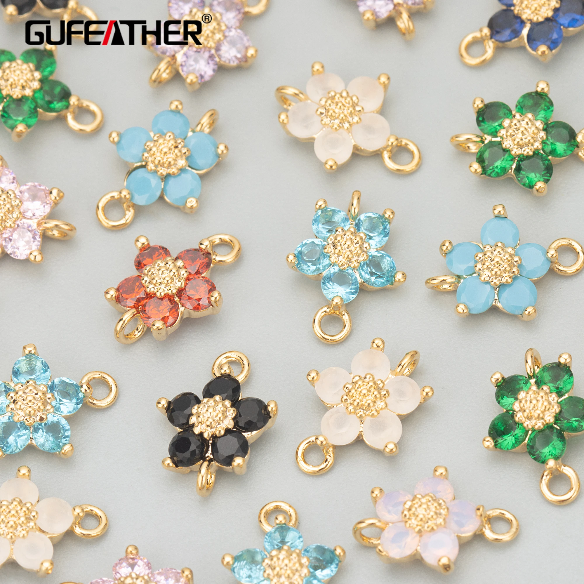 GUFEATHER MD03,jewelry accessories,18k gold plated,copper,zircons,flower shape,charms,jewelry making,diy pendants,10pcs/lot
GUFEATHER MD03,jewelry accessories,18k gold plated,copper,zircons,flower shape,charms,jewelry making,diy pendants,10pcs/lot