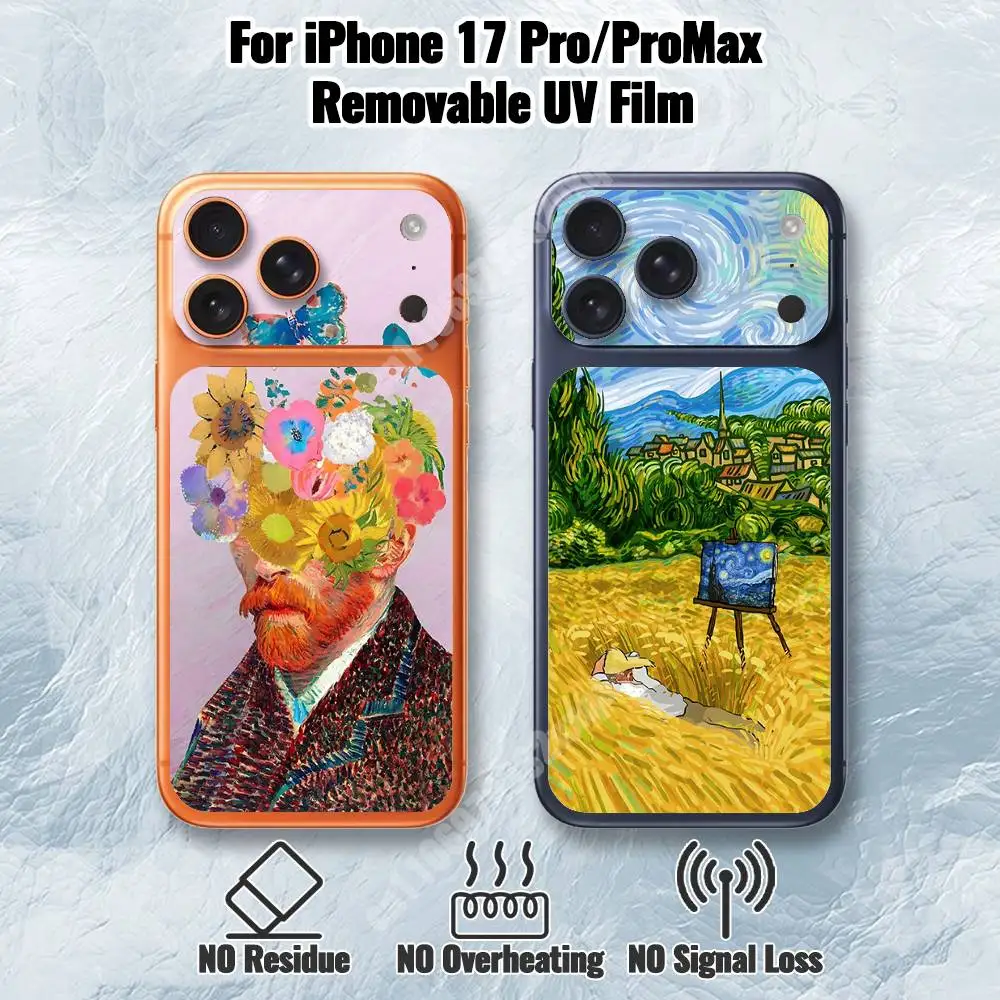 Vincent Van Gogh Style Art Removable UV Film for iPhone 17 Pro 17 ProMax HD Decal Skin
Vincent Van Gogh Style Art Removable UV Film for iPhone 17 Pro 17 ProMax HD Decal Skin
