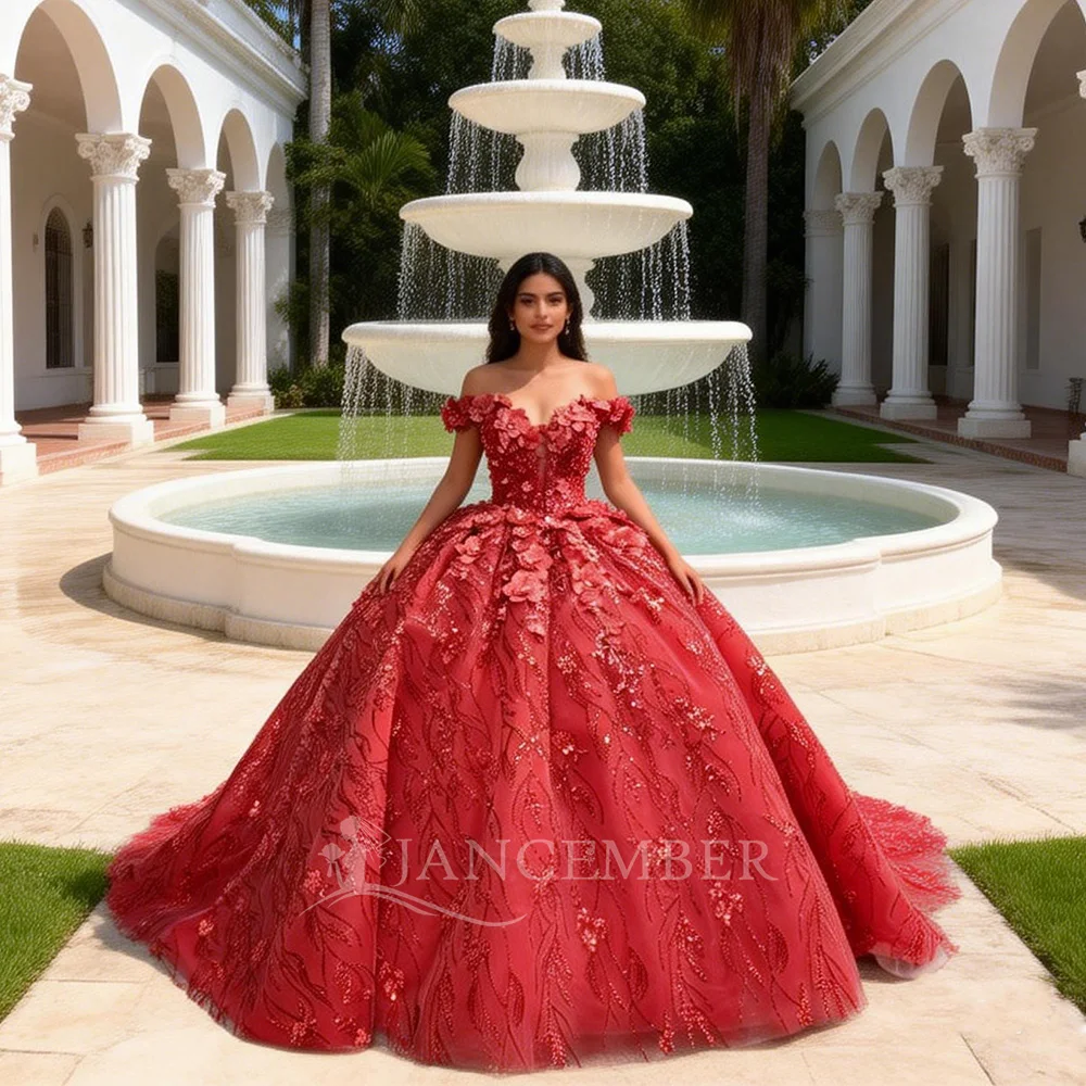 Изысканные платья для Quinceañera Jancember по суперцене: бальное платье с вырезом «сердечко», аппликациями и пайетками, Vestidos De 15 Años DY9912
Изысканные платья для Quinceañera Jancember по суперцене: бальное платье с вырезом «сердечко», аппликациями и пайетками, Vestidos De 15 Años DY9912