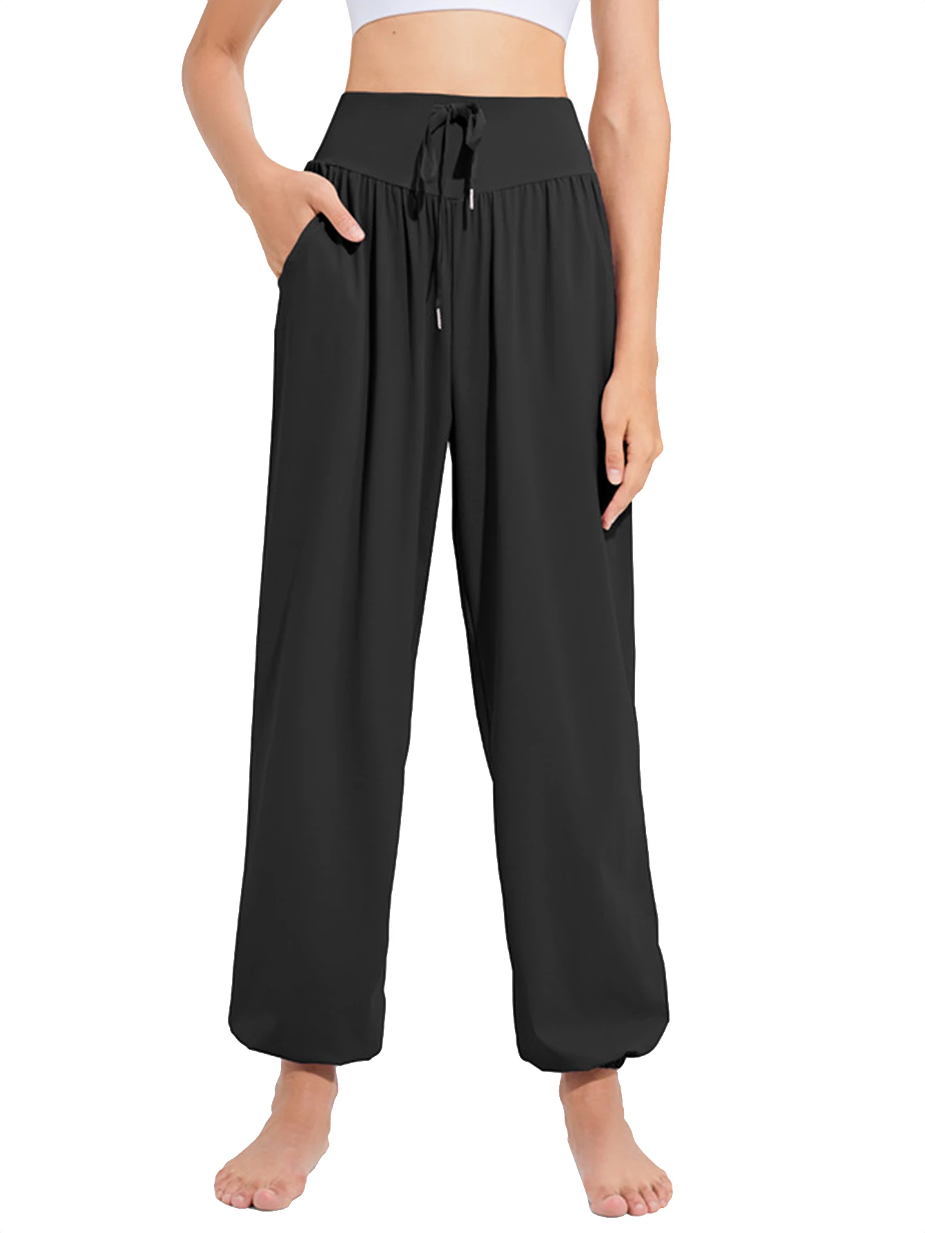 Women Pants Summer Elastic High Waist Pants for Women Trousers Casual Wide Leg Pant Female Streetwear Yoga Pant
Women Pants Summer Elastic High Waist Pants for Women Trousers Casual Wide Leg Pant Female Streetwear Yoga Pant