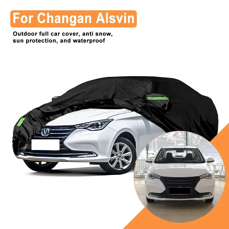 Full Car Cover for Changan Alsvin Outdoor Windproof Waterproof Dust Resistant Sun UV Protection with Reflective Strips
Full Car Cover for Changan Alsvin Outdoor Windproof Waterproof Dust Resistant Sun UV Protection with Reflective Strips