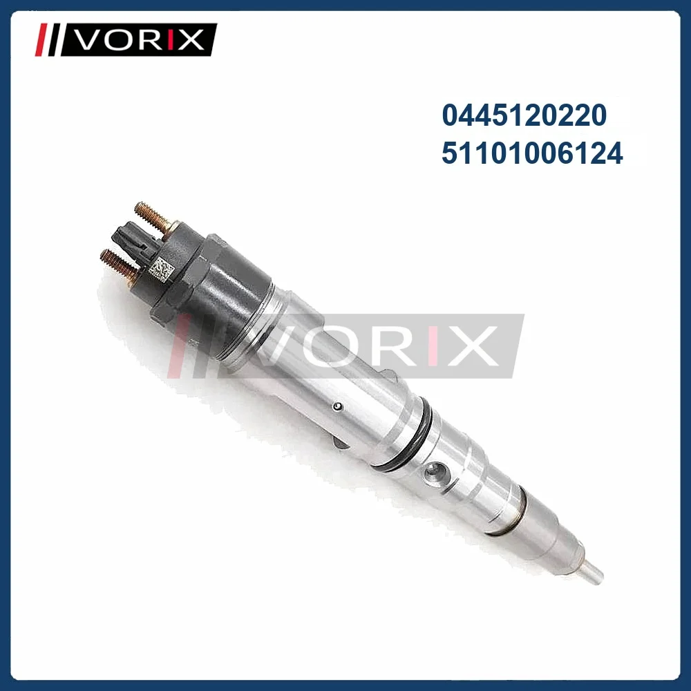 0445120220 51101006124 Common Rail Diesel Fuel Injector for MAN
0445120220 51101006124 Common Rail Diesel Fuel Injector for MAN