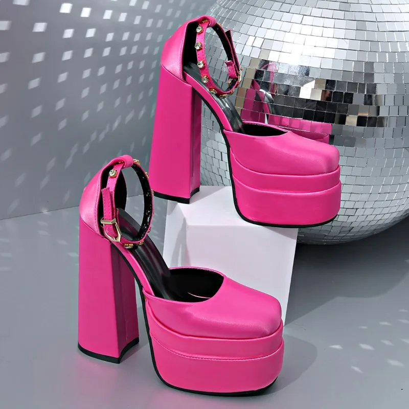 Crystal Super High Heels Marie Janes Women Sandals Platform Shoes Elegant Summer 2025 Trend Dress Party Shoes Woman Chunky Pumps
Crystal Super High Heels Marie Janes Women Sandals Platform Shoes Elegant Summer 2025 Trend Dress Party Shoes Woman Chunky Pumps