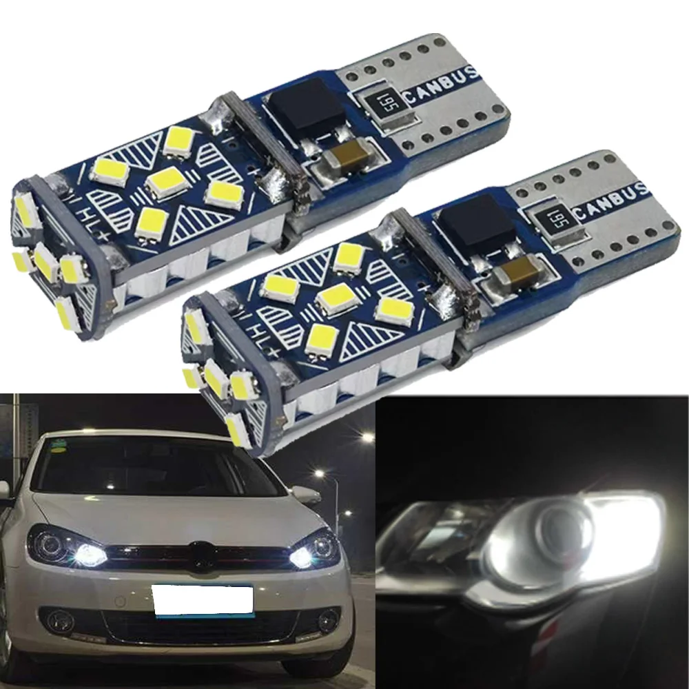 2x LED Lamp T10 W5W No Error Clearance Side Light for Volkswagen VW Golf 4 5 6 7 Scirocco Caddy City Phaeton EOS Sagitar Magotan
2x LED Lamp T10 W5W No Error Clearance Side Light for Volkswagen VW Golf 4 5 6 7 Scirocco Caddy City Phaeton EOS Sagitar Magotan
