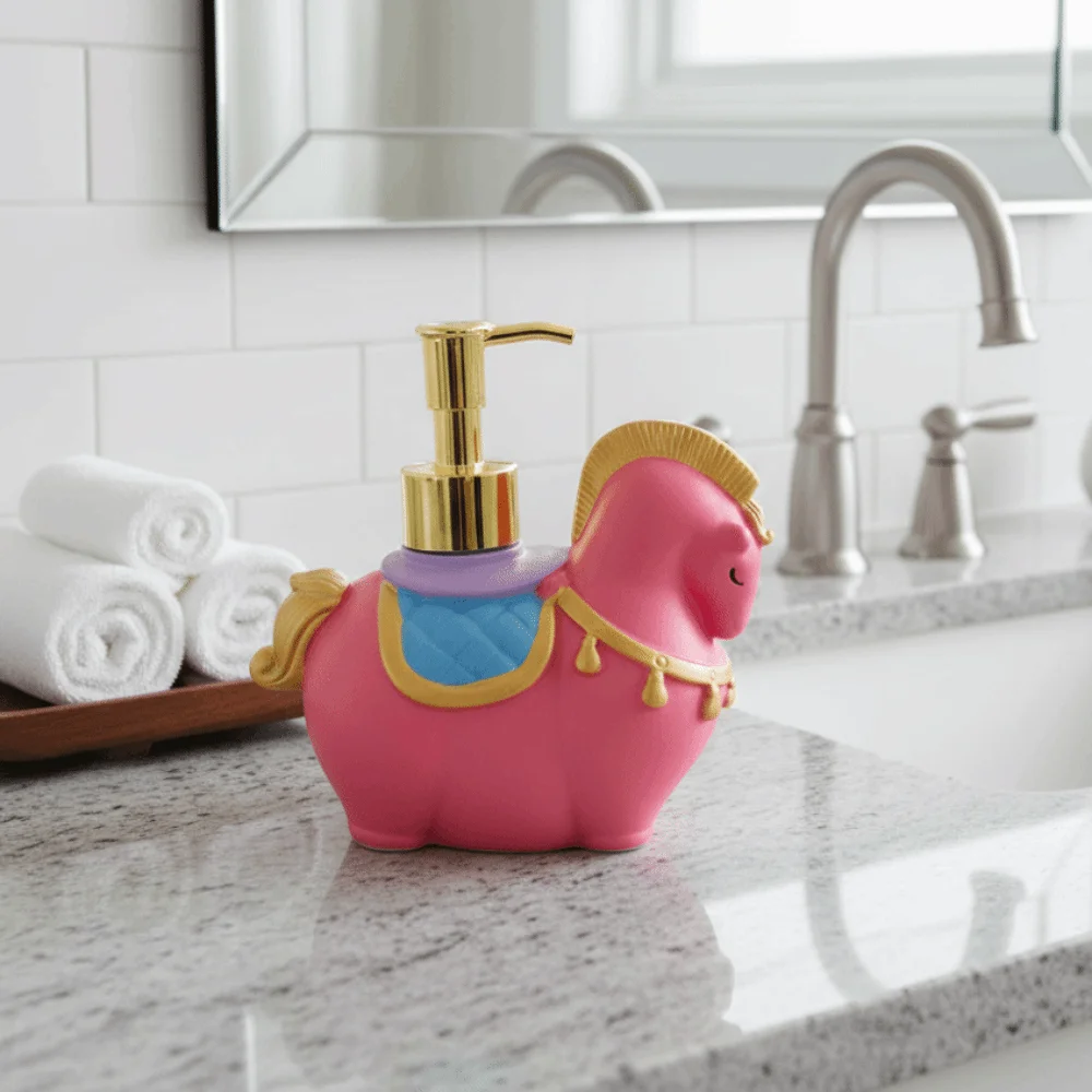 Виниловый дозатор для мыла в виде зодиакального коня, модель животного, бутылка-дозатор, мультяшный флакон для антисептика, талисман в китайском стиле
Виниловый дозатор для мыла в виде зодиакального коня, модель животного, бутылка-дозатор, мультяшный флакон для антисептика, талисман в китайском стиле