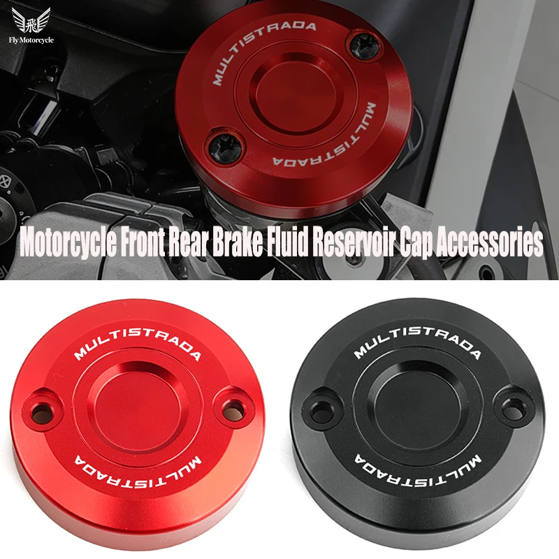 Motorcycle CNC Front Brake Reservoir Fluid Tank Cover Accessories For Ducati Multistrada 950 1100 1200 1260 1200S 1260S V2 V4
Motorcycle CNC Front Brake Reservoir Fluid Tank Cover Accessories For Ducati Multistrada 950 1100 1200 1260 1200S 1260S V2 V4
