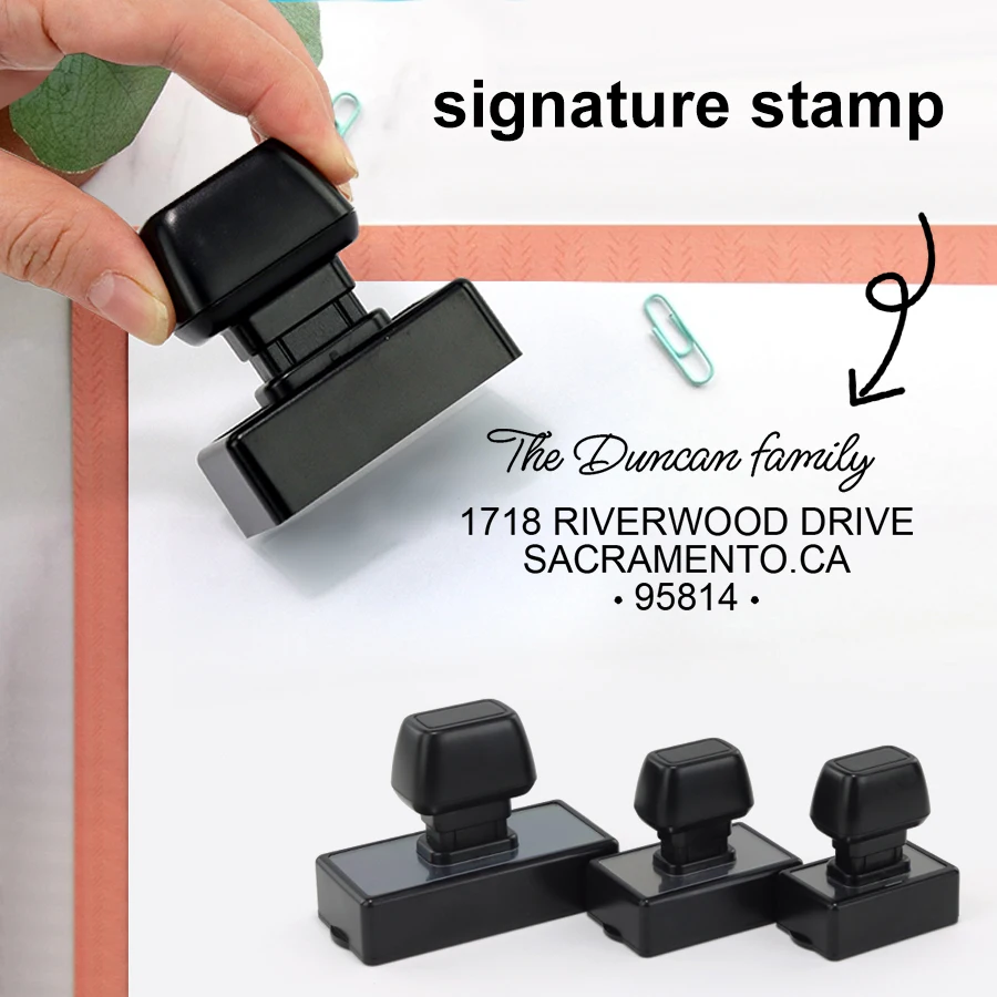 Black Professional Self-Inking Custom Stamp-Company Address/Logo/Signature Seal for Office Document,Packages|3 Sizes,5 Ink Color
Black Professional Self-Inking Custom Stamp-Company Address/Logo/Signature Seal for Office Document,Packages|3 Sizes,5 Ink Color