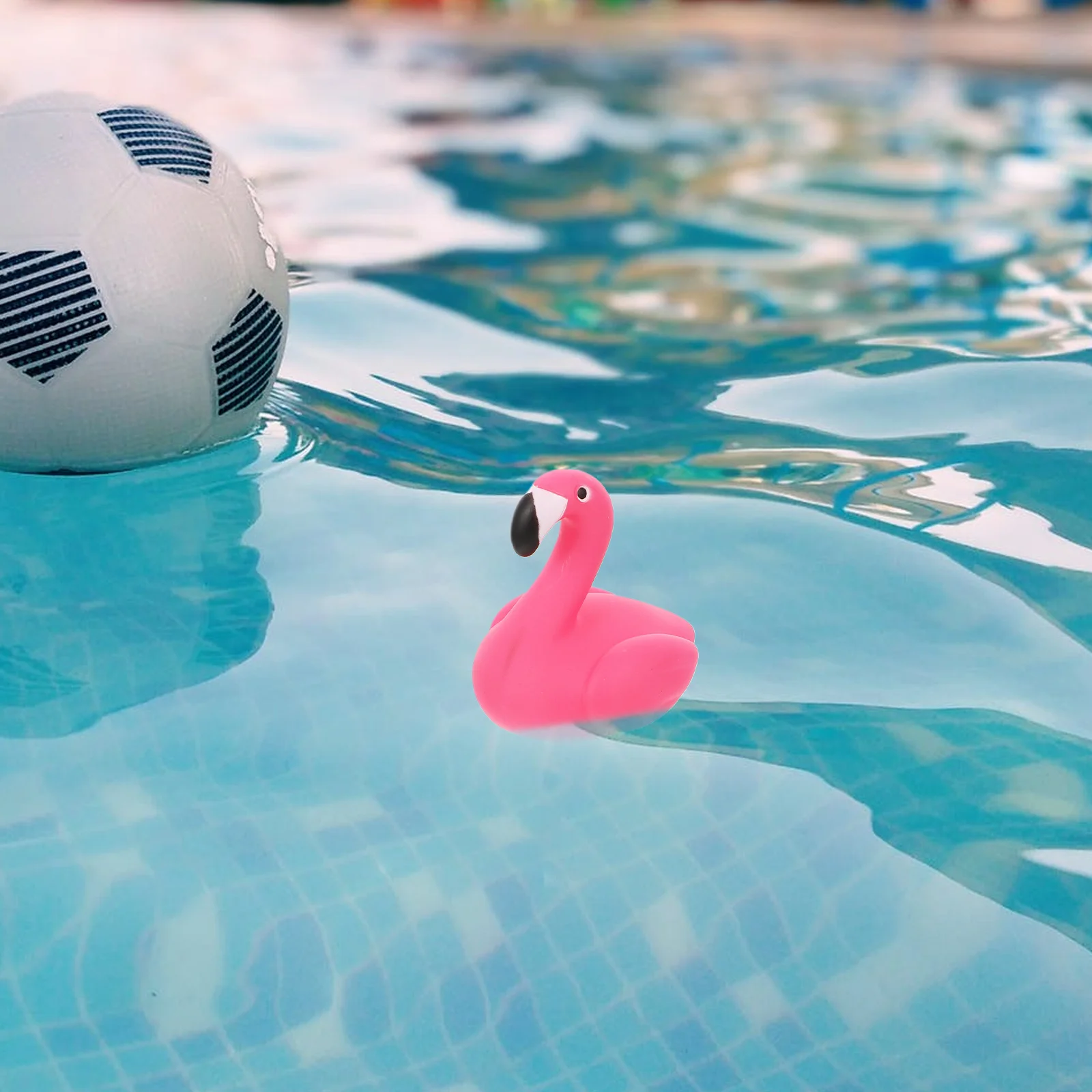 Cute Flamingo Shaped Floating Thermometer Pe Durable Swimming Pool Bathtub Fishpond Temperature Gauge Dual Scale Decoration
Cute Flamingo Shaped Floating Thermometer Pe Durable Swimming Pool Bathtub Fishpond Temperature Gauge Dual Scale Decoration