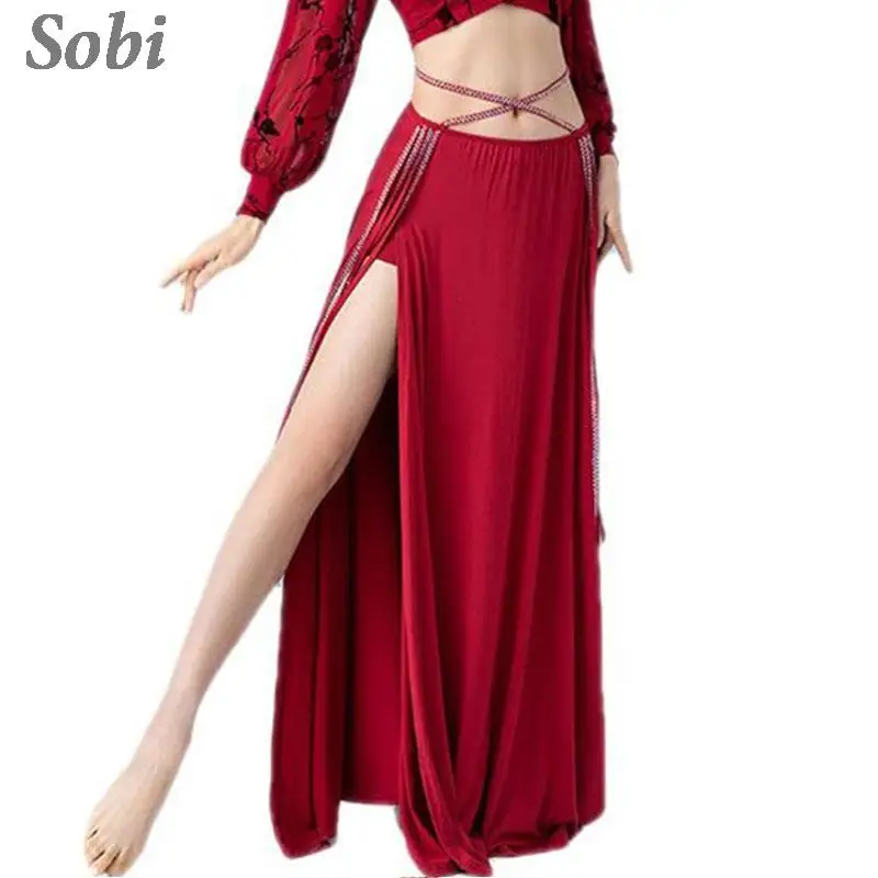 Adult Belly Dance Costume Long Maxi Skirt Sexy Split Side Pulling Dance Practice Skirt Women Lady Oriental Dance Clothes Dress
Adult Belly Dance Costume Long Maxi Skirt Sexy Split Side Pulling Dance Practice Skirt Women Lady Oriental Dance Clothes Dress