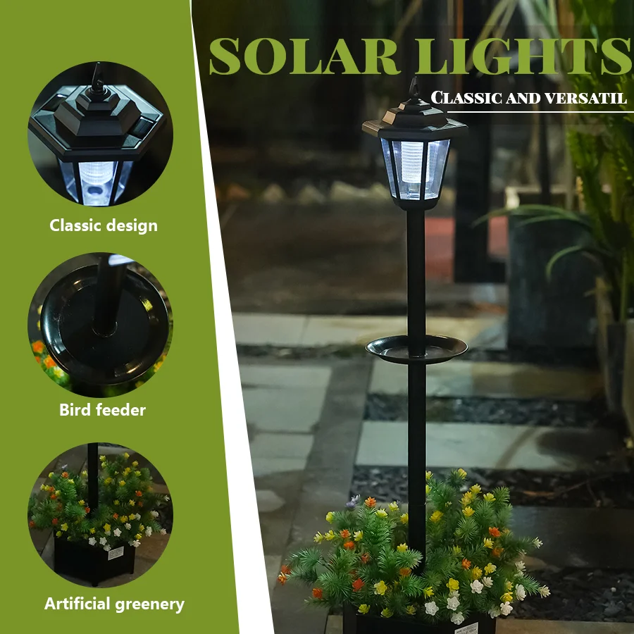 Solar powered outdoor courtyard retro hexagonal lawn lamp palace wall lamp garden villa lawn lamp lighting street lamp
Solar powered outdoor courtyard retro hexagonal lawn lamp palace wall lamp garden villa lawn lamp lighting street lamp