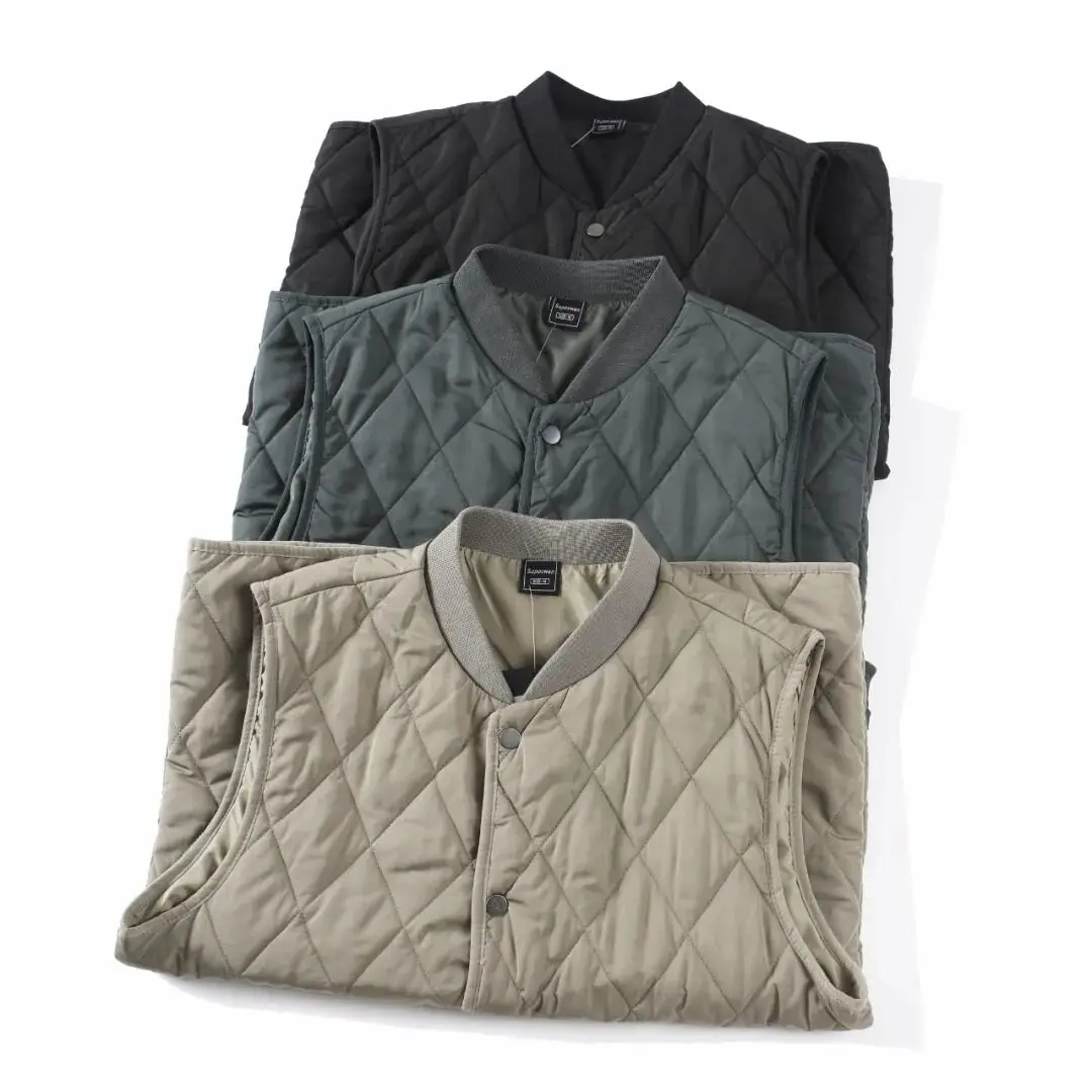 Japanese Sle Retro Quilted Lightweight Vest ex Inner Wear Versatile oulder Pad Jaet for Autumn Season Youth Faion
Japanese Sle Retro Quilted Lightweight Vest ex Inner Wear Versatile oulder Pad Jaet for Autumn Season Youth Faion