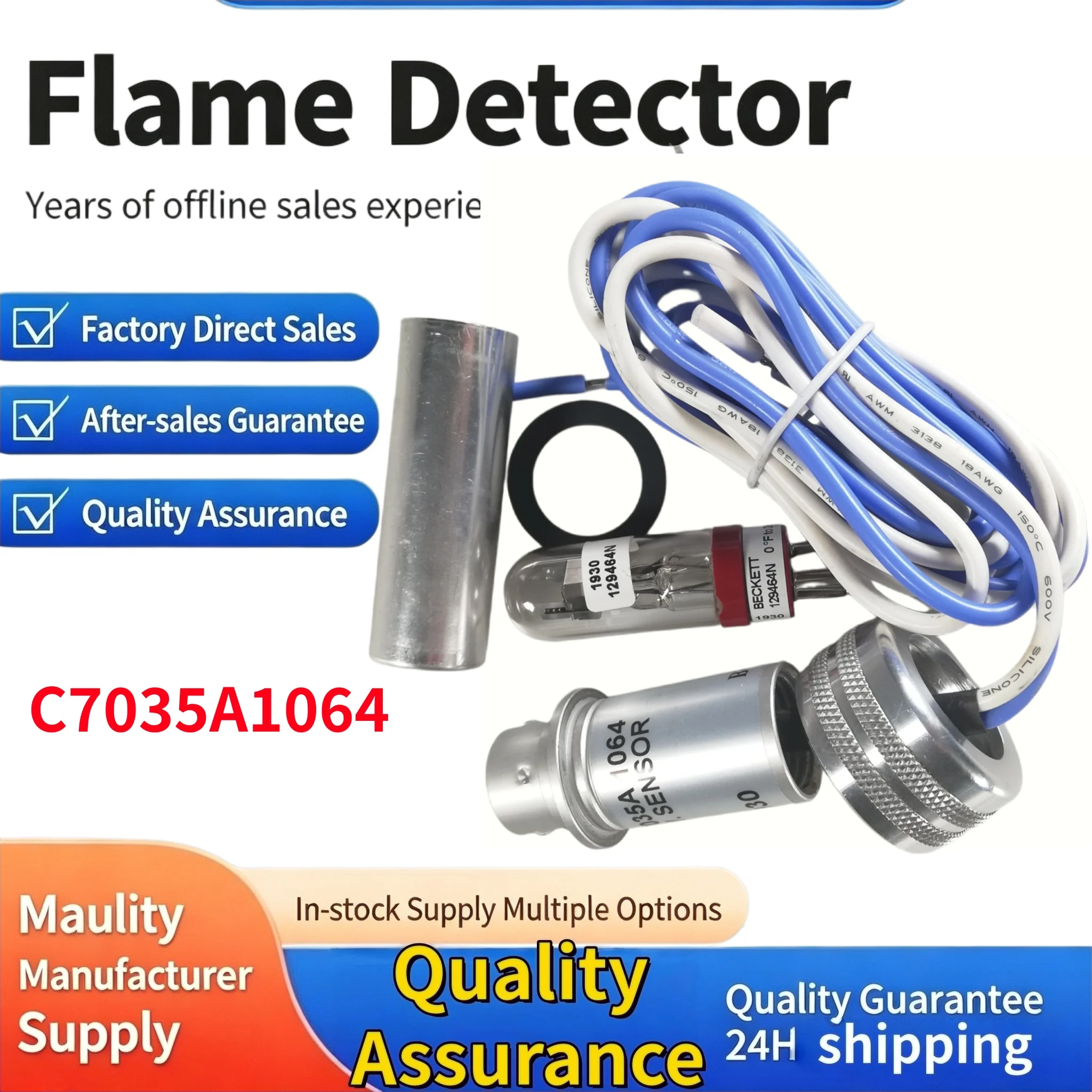 Burner Flame Detector Module C7035A1064 Combustion Equipment Flame Monitor Control Parts, 24h Fast Shipping
Burner Flame Detector Module C7035A1064 Combustion Equipment Flame Monitor Control Parts, 24h Fast Shipping