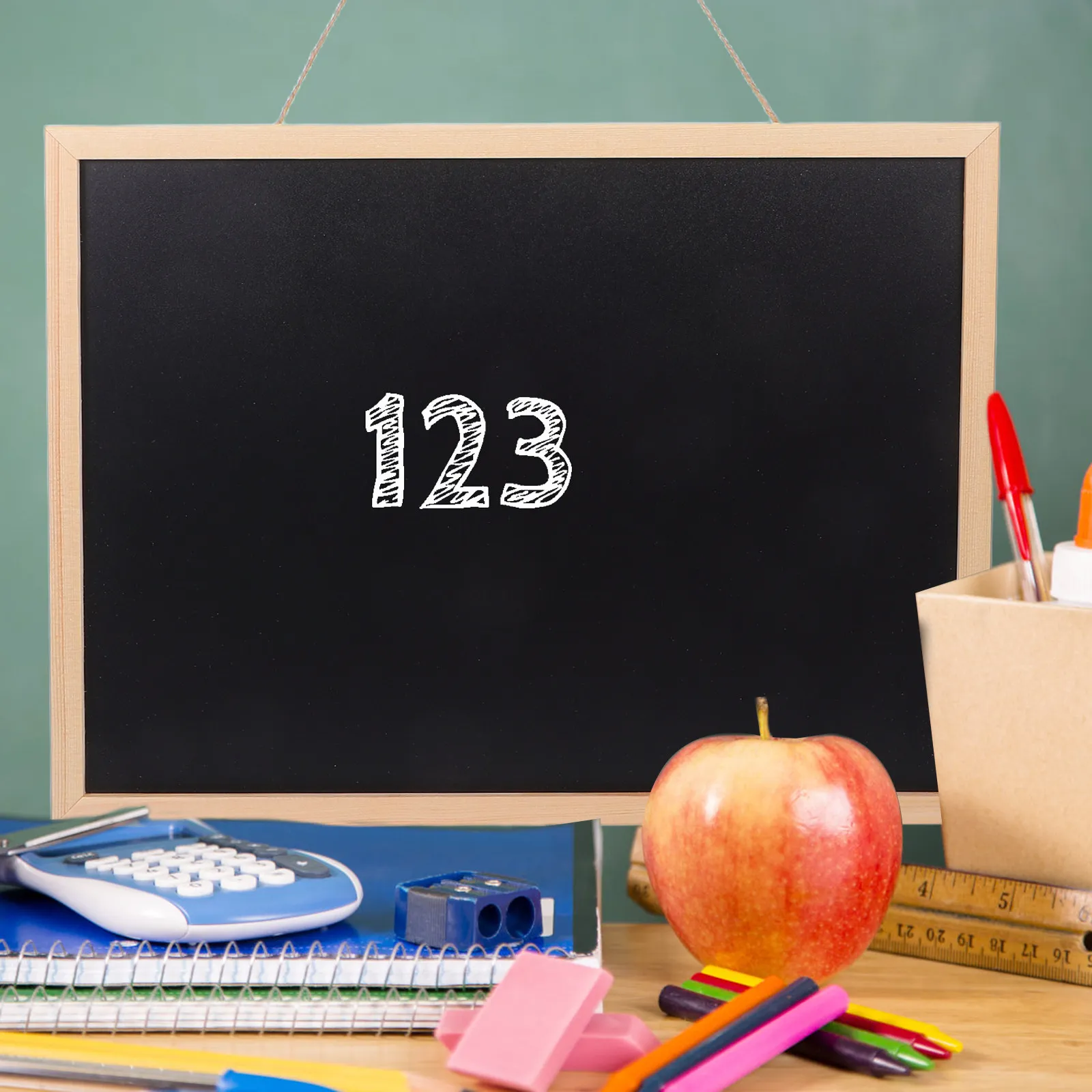 Hanging Chalkboard Sign 40x30cm Wooden Border Chalkboard Small Chalk Board for Wall Decorative Message Board Flower Store Price
Hanging Chalkboard Sign 40x30cm Wooden Border Chalkboard Small Chalk Board for Wall Decorative Message Board Flower Store Price