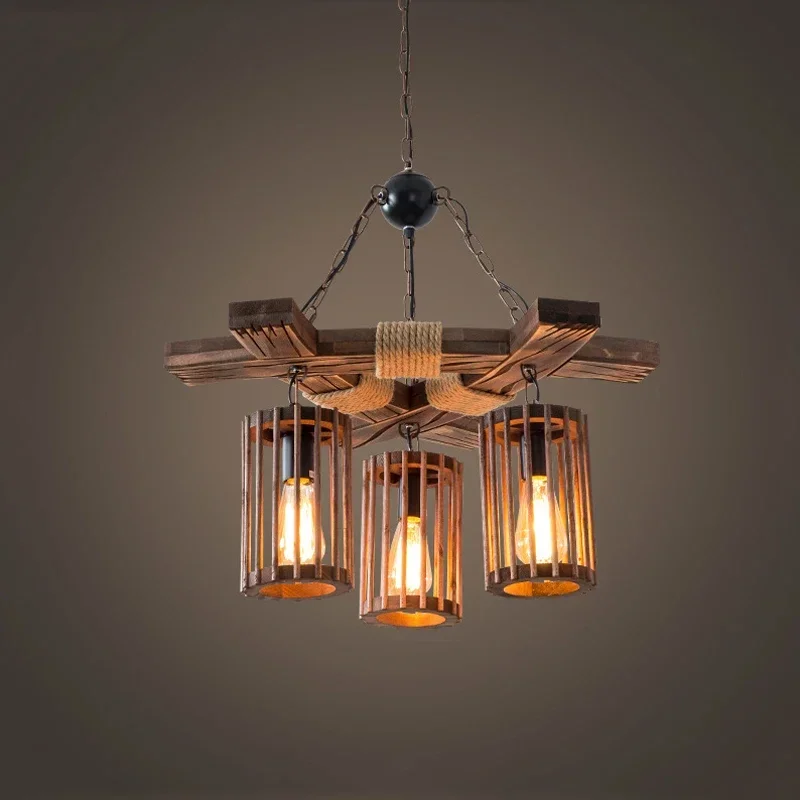 Industrial Retro Hemp Rope Chandelier Bar Restaurant Barber Salon Hot Pot Clothing Store Pendant Lamp Wood Light Droplight
Industrial Retro Hemp Rope Chandelier Bar Restaurant Barber Salon Hot Pot Clothing Store Pendant Lamp Wood Light Droplight