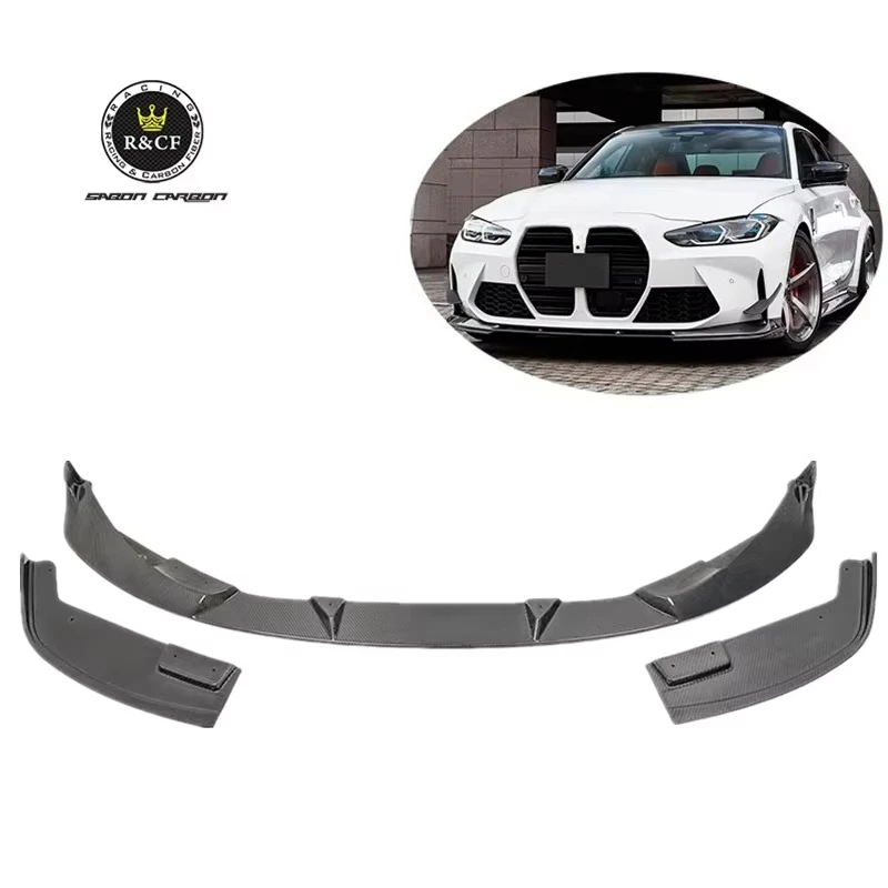 For BMW M3 G80 M4 G82 3D Style Carbon Fiber Front Lip Spoiler Splitter
For BMW M3 G80 M4 G82 3D Style Carbon Fiber Front Lip Spoiler Splitter