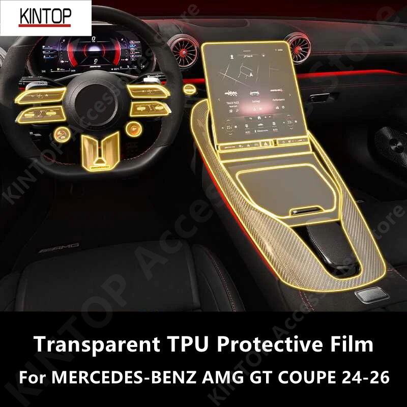 For MERCEDES-BENZ AMG GT COUPE 24-26 Car Interior Center Console Transparent TPU Protective Film Anti-scratch Accessories Refit
For MERCEDES-BENZ AMG GT COUPE 24-26 Car Interior Center Console Transparent TPU Protective Film Anti-scratch Accessories Refit